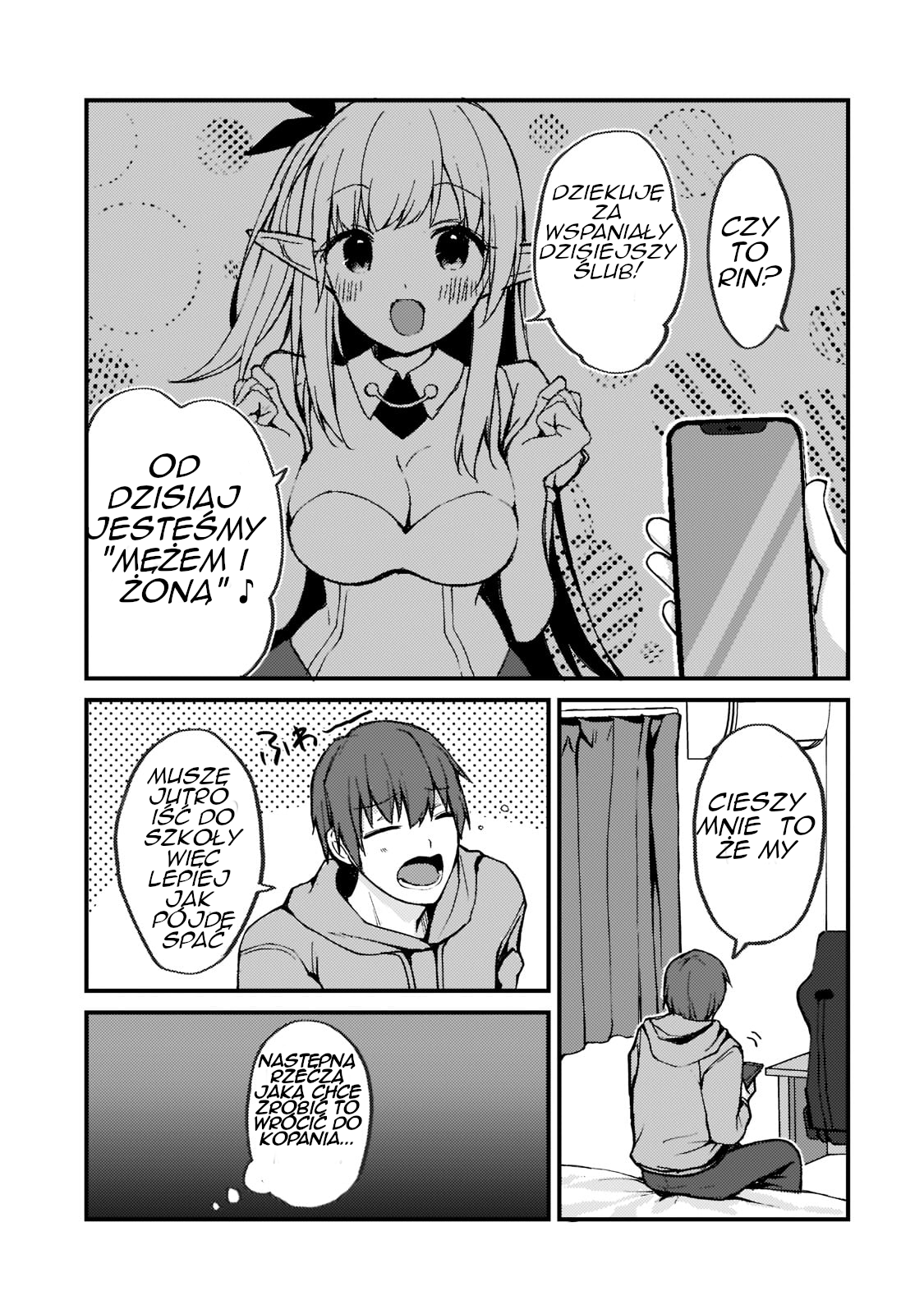 Netoge no Yome ga Ninki Idol datta: Cool kei no Kanojo wa Genjitsu demo Yome no Tsumori de Iru Rin i Mizuki Rinka 第12页