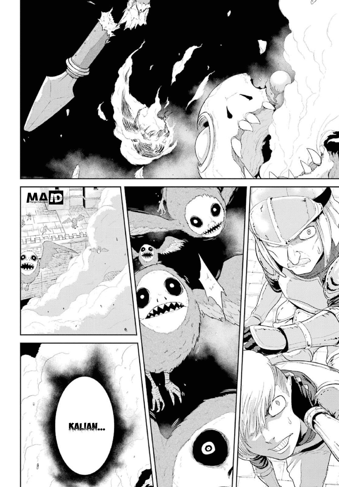 Yowai 5000-nen no Soushoku Dragon, Iware naki Jaryuu Nintei: Yada Kono Ikenie, Hito no Hanashi wo Kiite Kurenai Menuju Kota Petualang 第32页