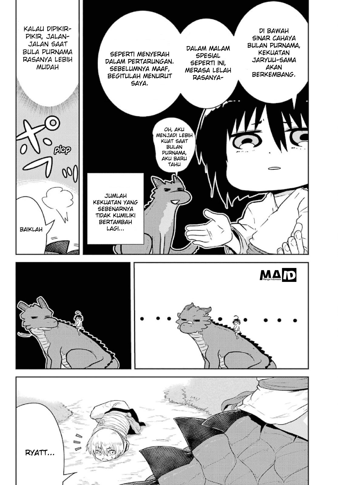 Yowai 5000-nen no Soushoku Dragon, Iware naki Jaryuu Nintei: Yada Kono Ikenie, Hito no Hanashi wo Kiite Kurenai Menuju Kota Petualang 第10页