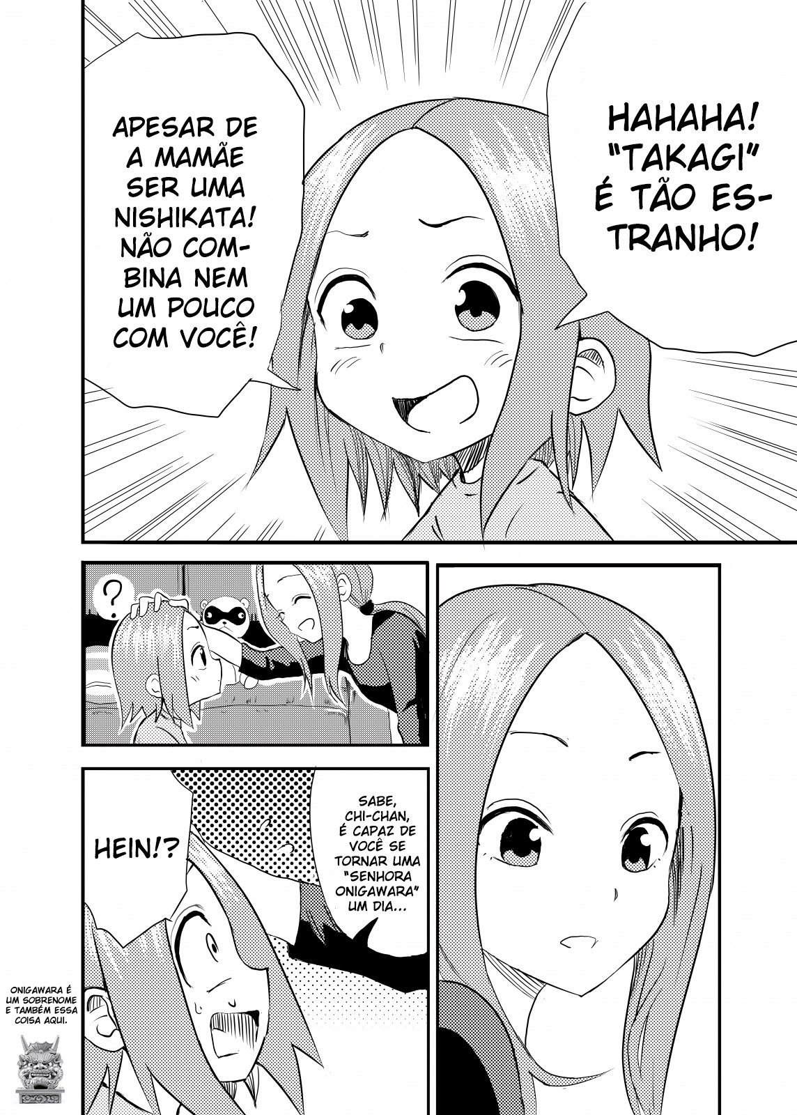 Karakai Jouzu no (Moto) Takagi-san Nome de Família 第5页