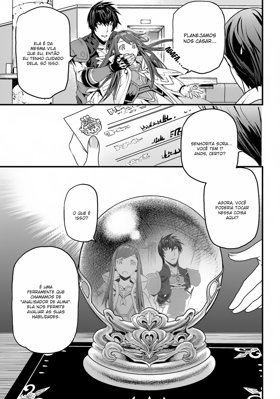 Yakudatazu Skill ni Jinsei o Sosogikomi 25-nen, Imasara Saikyou no Boukentan Midori Kashi no Akira A história que vem depois e a determinação dos dois. 第21页