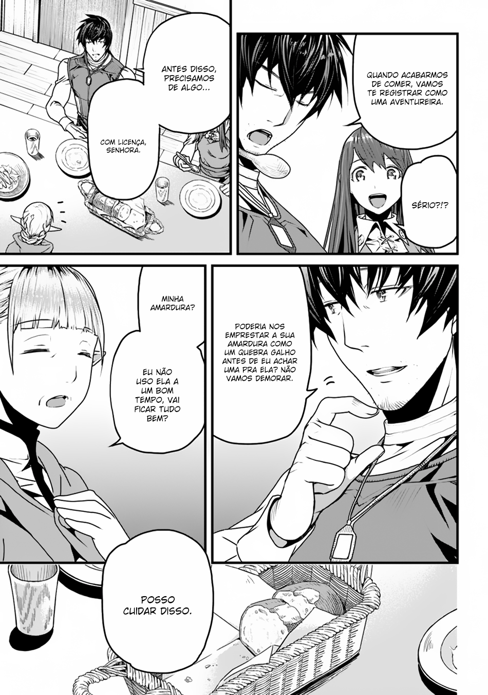 Yakudatazu Skill ni Jinsei o Sosogikomi 25-nen, Imasara Saikyou no Boukentan Midori Kashi no Akira A história que vem depois e a determinação dos dois. 第8页