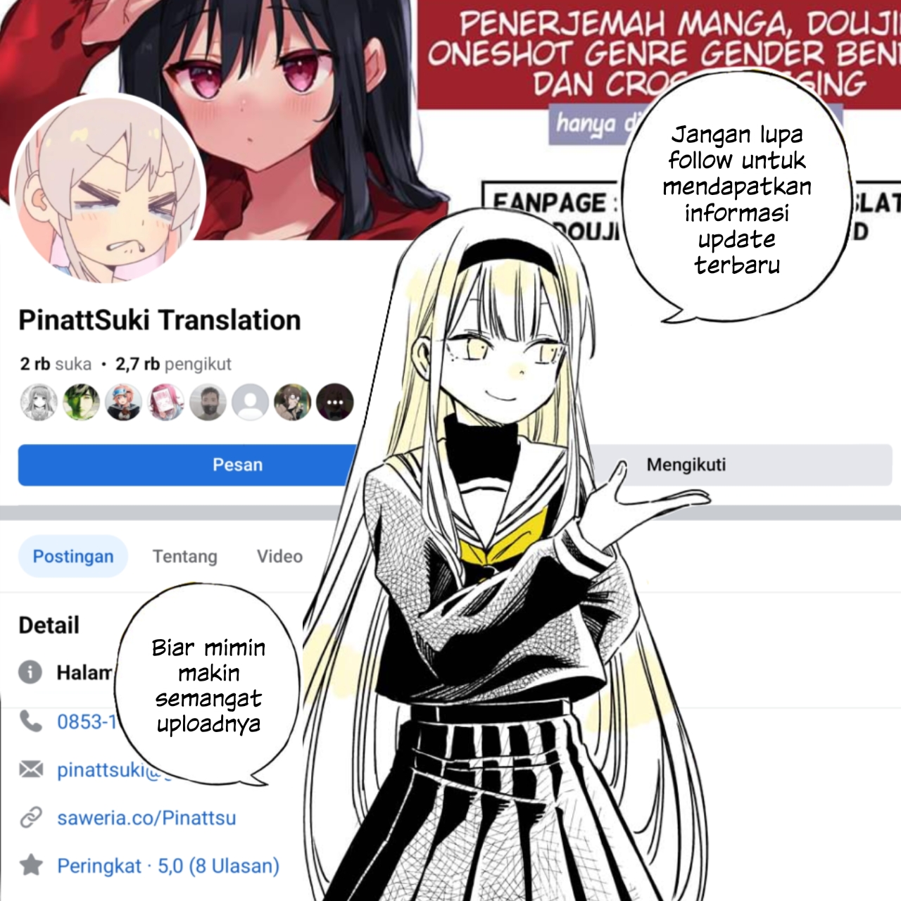 Koushaku Reijou ni Tensei shiteshimatta node, Mental Otome na Ore wa, Zenryoku de Onnanoko wo Tanoshimimasu Hadiah lekas sembuh 第2页