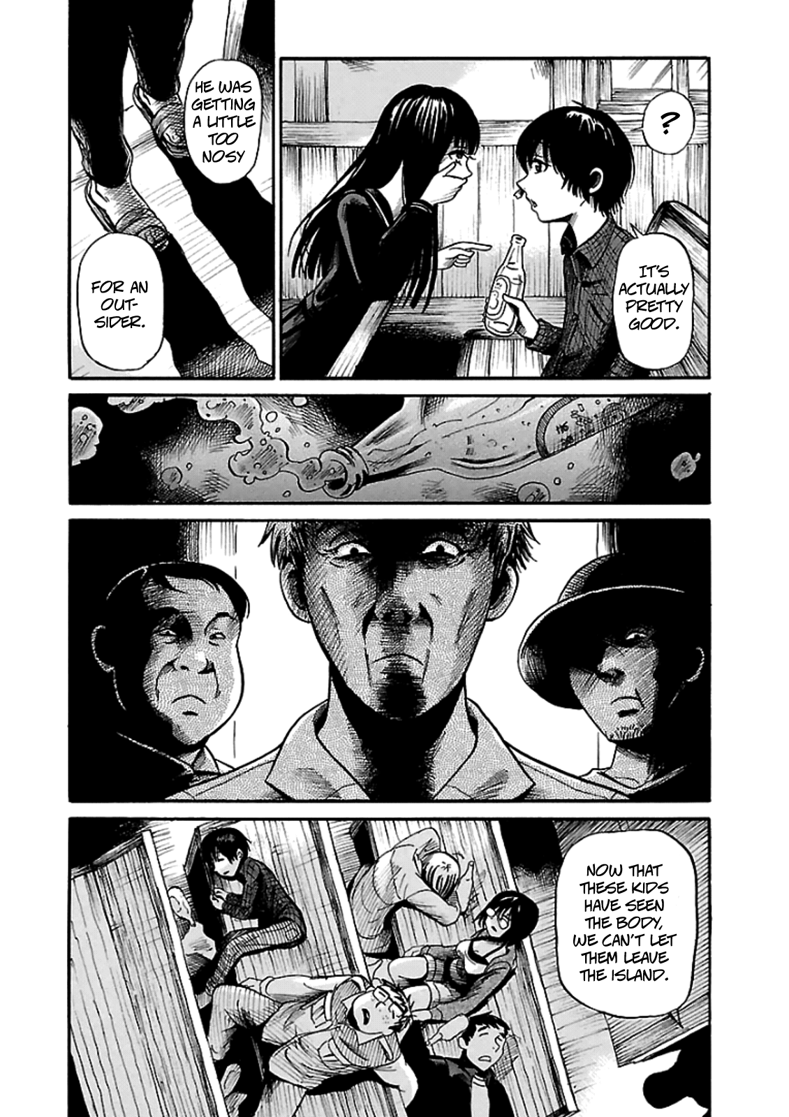 Shibito no Koe wo Kiku ga Yoi The Legend of Bateren Island 第10页