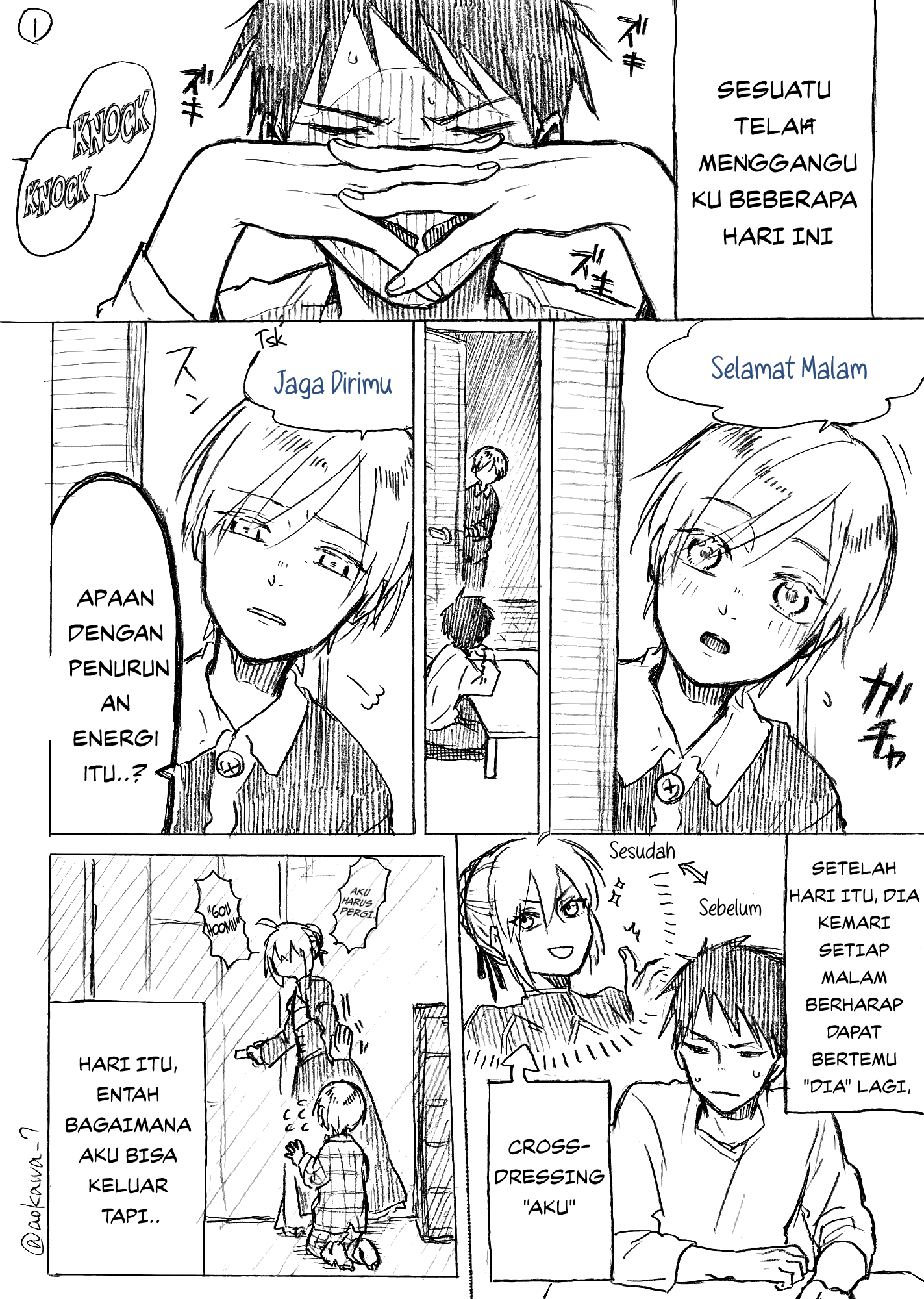 Josou Cosplayer ni Otouto ga Dekiru Manga Part 2 第1页
