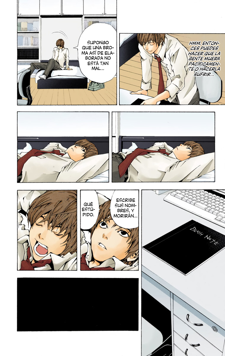 Death Note (Official Colored) Aburrimiento 第14页