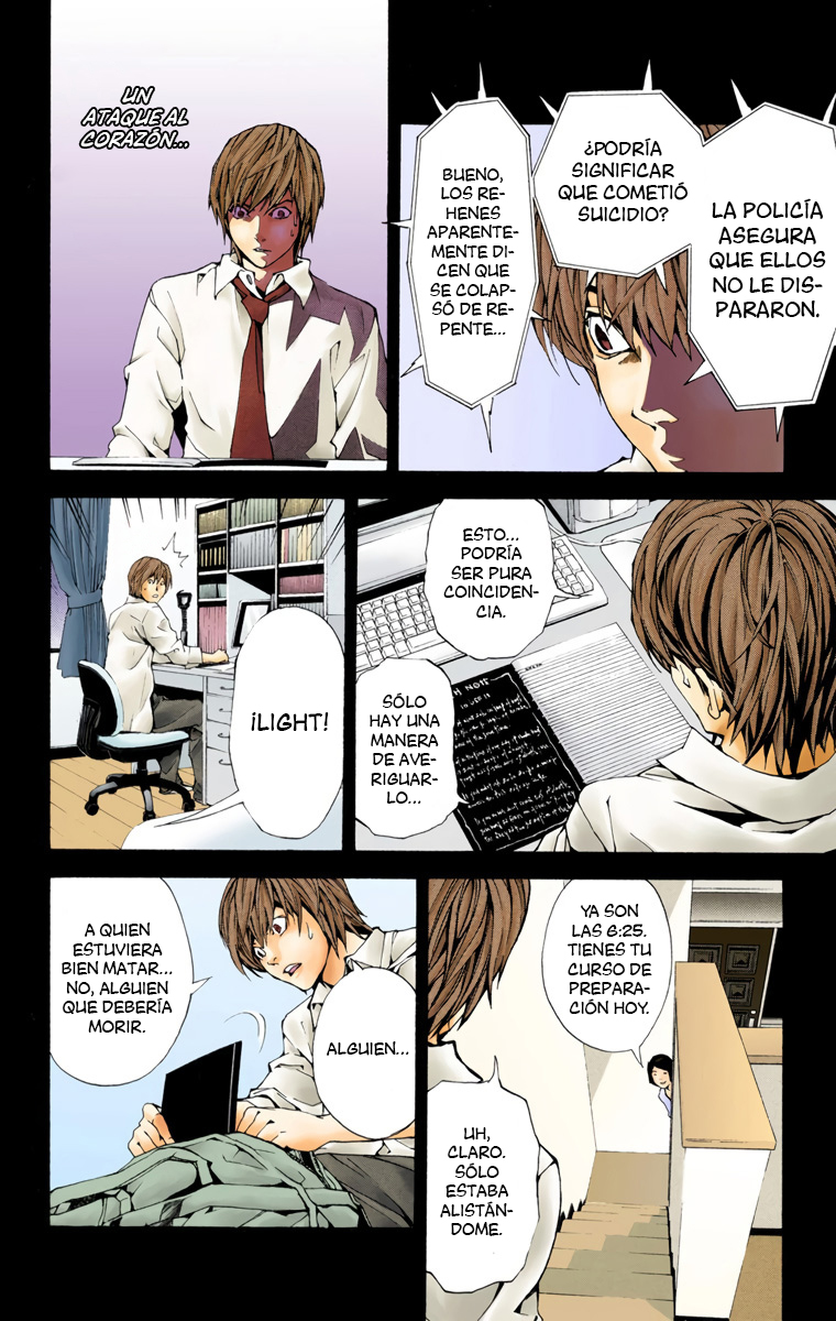 Death Note (Official Colored) Aburrimiento 第34页