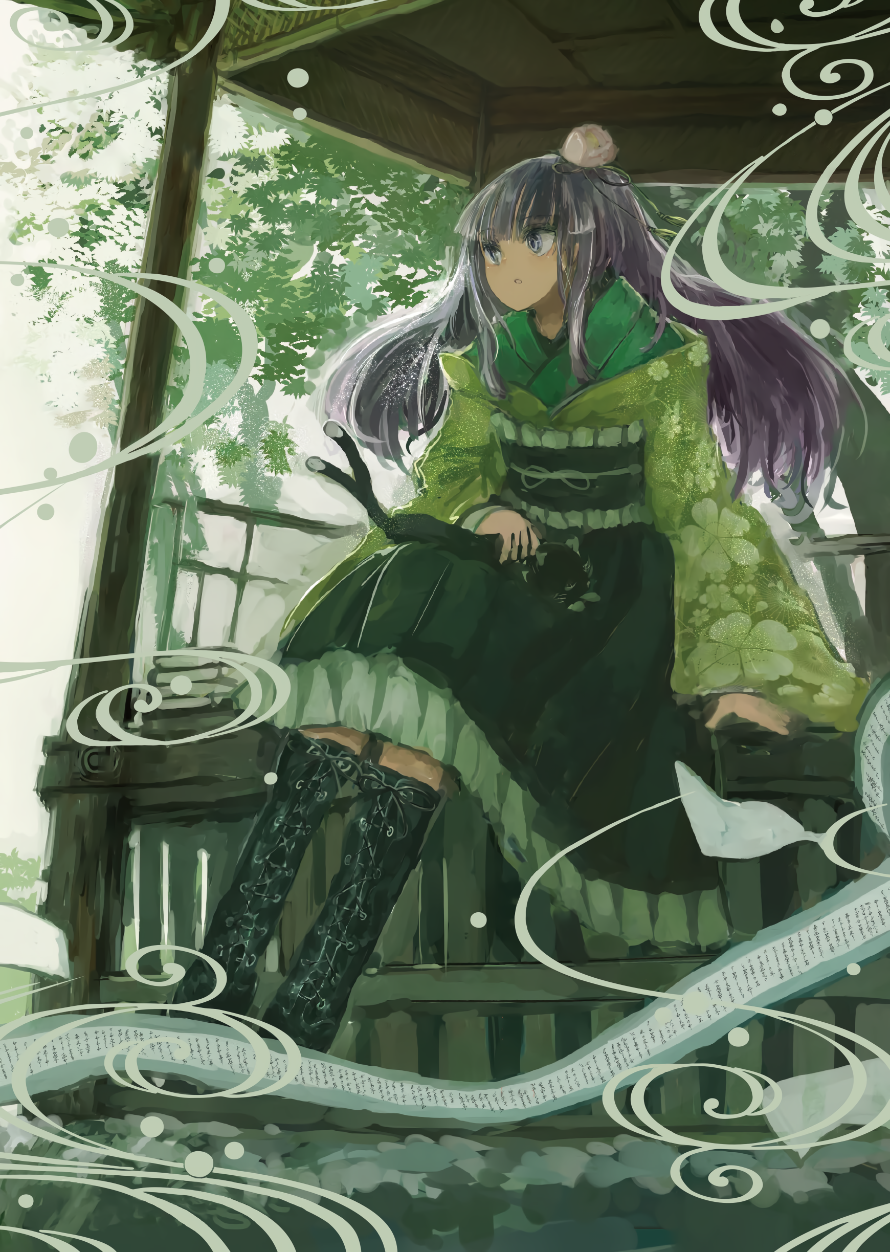 Touhou Project Niji Sousaku Series - Ningentachi no Gensokyo Если ты умираешь и об этом знаешь, хлопай в ладоши 第2页