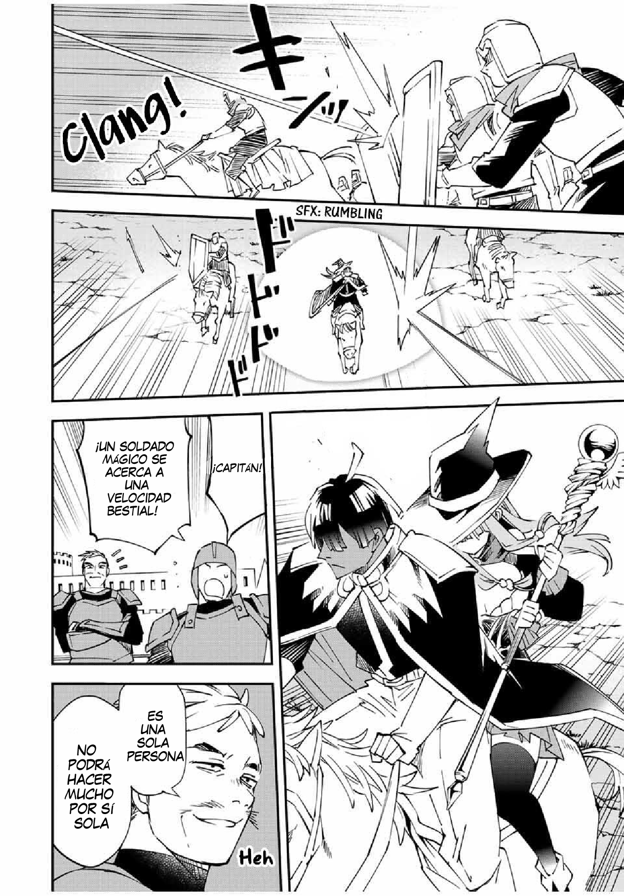 Tensei Kizoku, Kantei Skill de Nariagaru ~Jakushou Ryouchi wo Uketsuida node, Yuushuu na Jinzai wo Fuyashiteitara, Saikyou Ryouchi ni Natteta~ ¡EL JOVEN SOLDADO DEL CASTILLO STAATS! 第13页