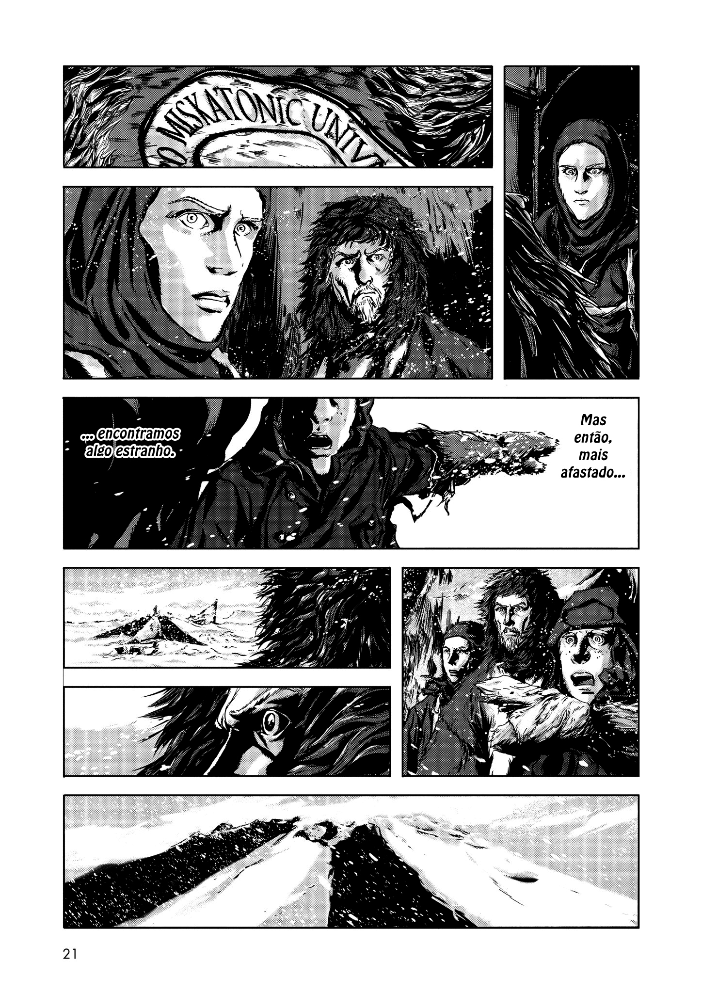 H.P. Lovecraft's At the Mountains of Madness Prólogo - Após a tempestade 第20页
