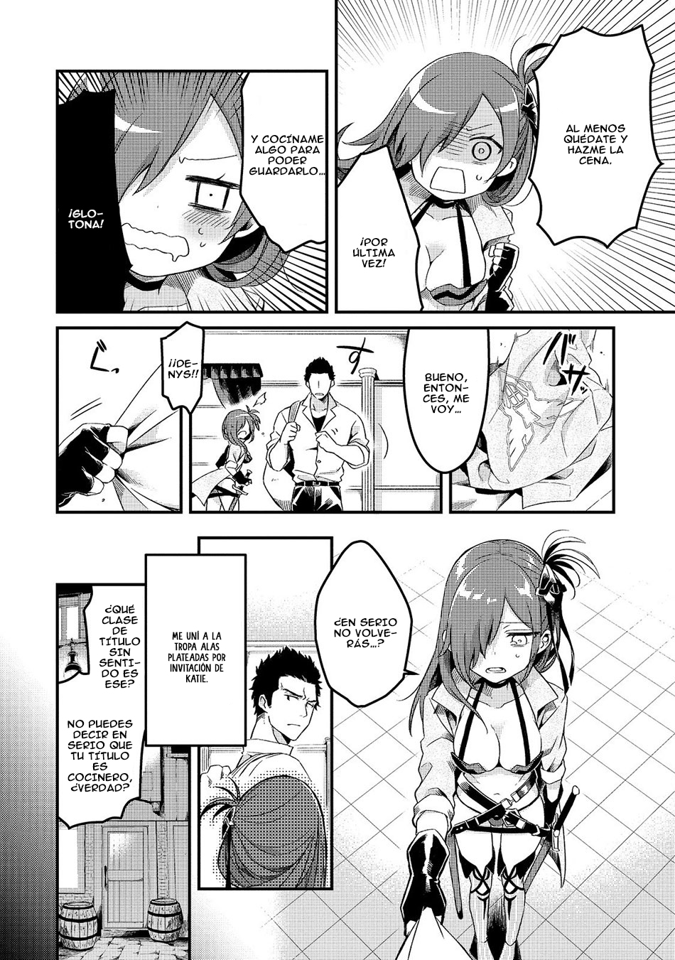 Tsuihousha Shokudou e Youkoso! ~Saikyou Party o Tsuihousareta Ryourinin (Lv. 99) wa, Inaka de Nengan no Boukensha Shokudou o Hirakimasu!~ El chef exiliado y la esclava exiliada 第14页