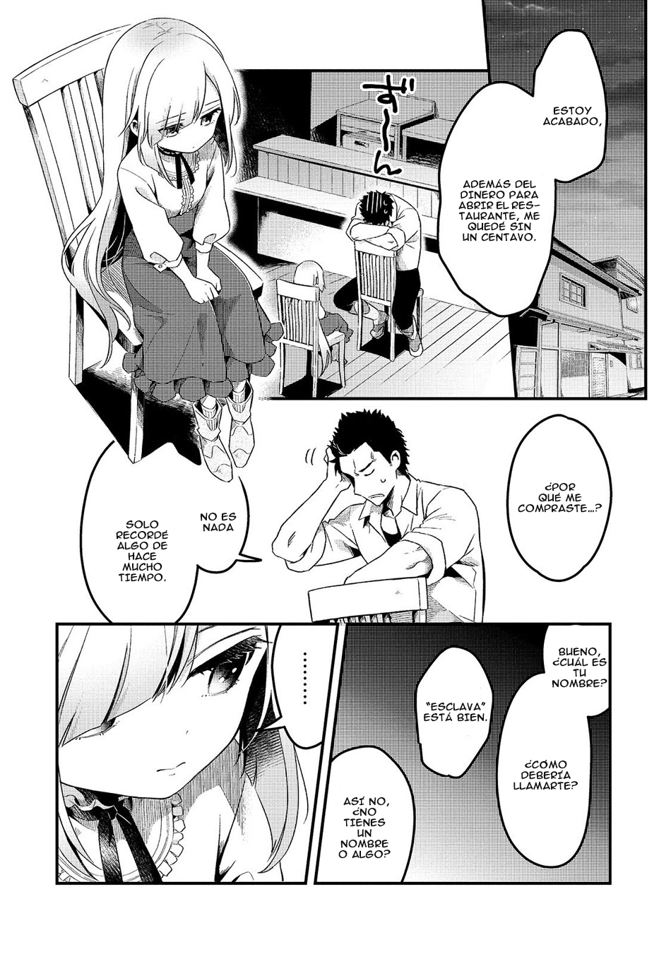 Tsuihousha Shokudou e Youkoso! ~Saikyou Party o Tsuihousareta Ryourinin (Lv. 99) wa, Inaka de Nengan no Boukensha Shokudou o Hirakimasu!~ El chef exiliado y la esclava exiliada 第28页