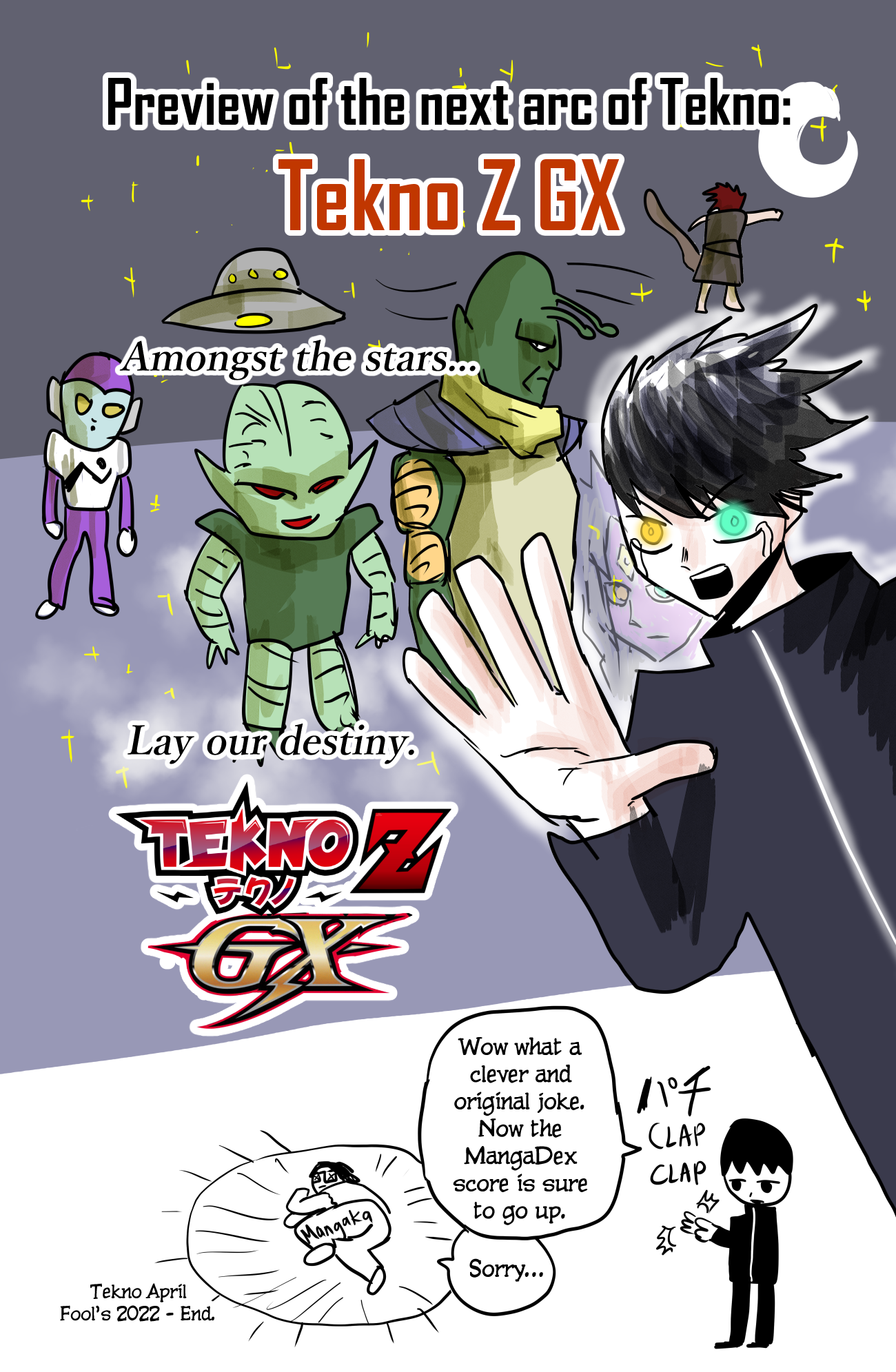 TEKNO: Sci-Fi Shonen Manga! Tekno Z GX 第1页