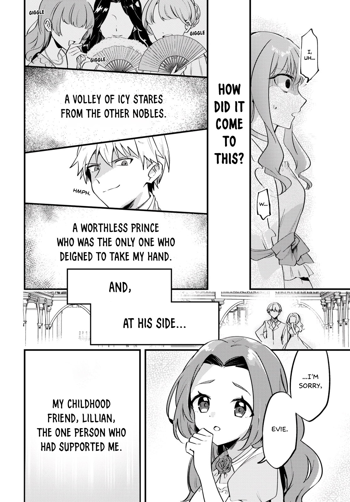 Kiraware Majo Reijou to Dansou Ouji no Kon'yaku 第4页