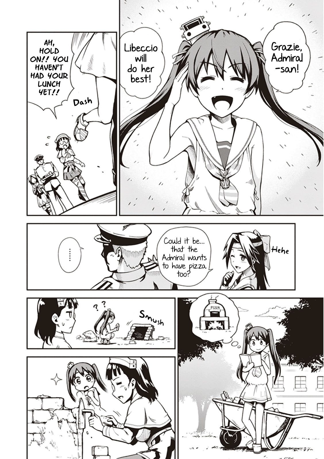 Kantai Collection -KanColle- Anthology Comic Yokosuka Guardian Office Edition Libe and the Admiral 第4页