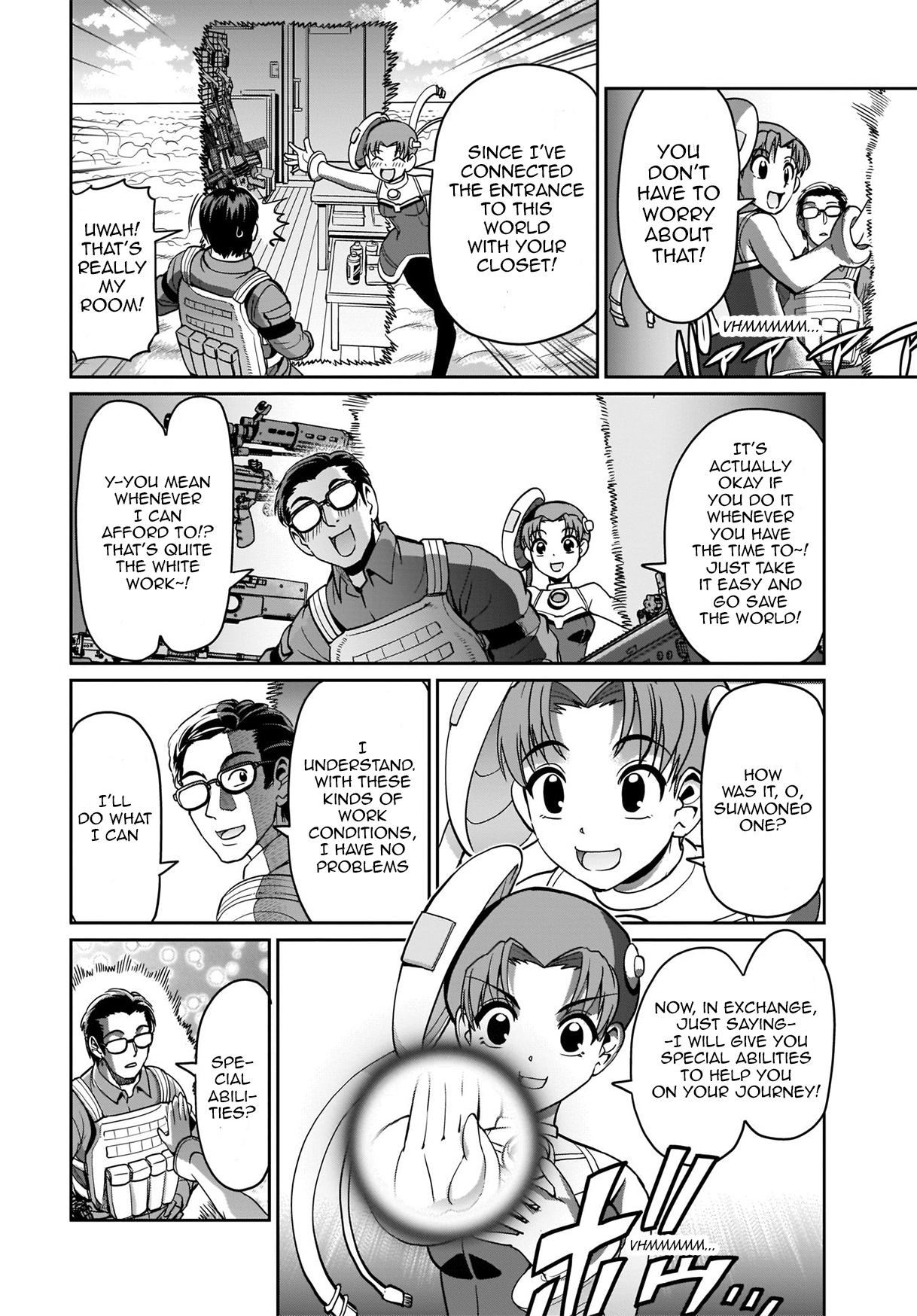 Isekai Shoukan Ojisan no Juu Musou Life: Sabage-zuki Salaryman wa Kaisha Owari ni Isekai e Chokki Suru Summoned One 第11页