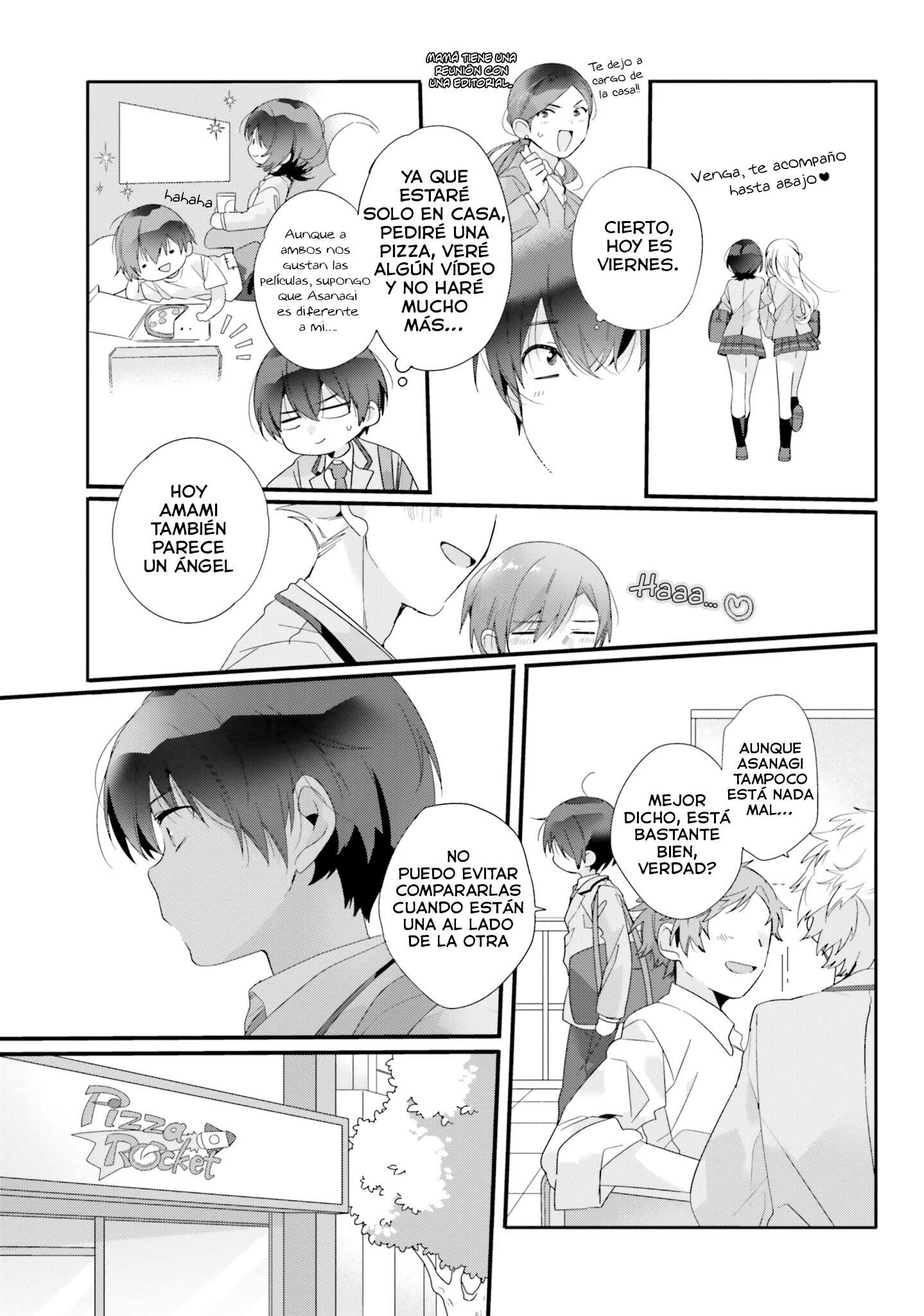 Class de 2-banme ni Kawaii Onnanoko to Tomodachi ni Natta Almas Gemelas 第13页