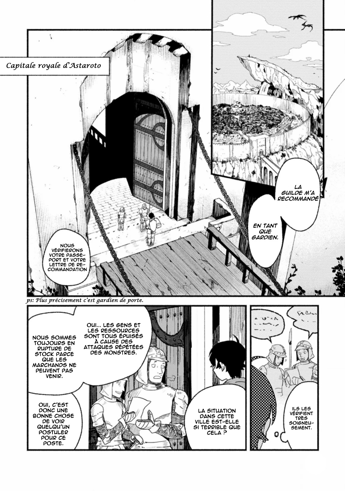 Sono Monban, Saikyou ni Tsuki: Tsuihou Sareta Bougyoryoku 9999 no Senshi, Outo no Monban to shite Musou Suru Le lecteur solitaire 第19页