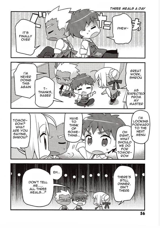 Type-Moon Gakuen - Chibi Chuki! 3rd Period: Eat to Live, Don’t Live to Eat 第16页