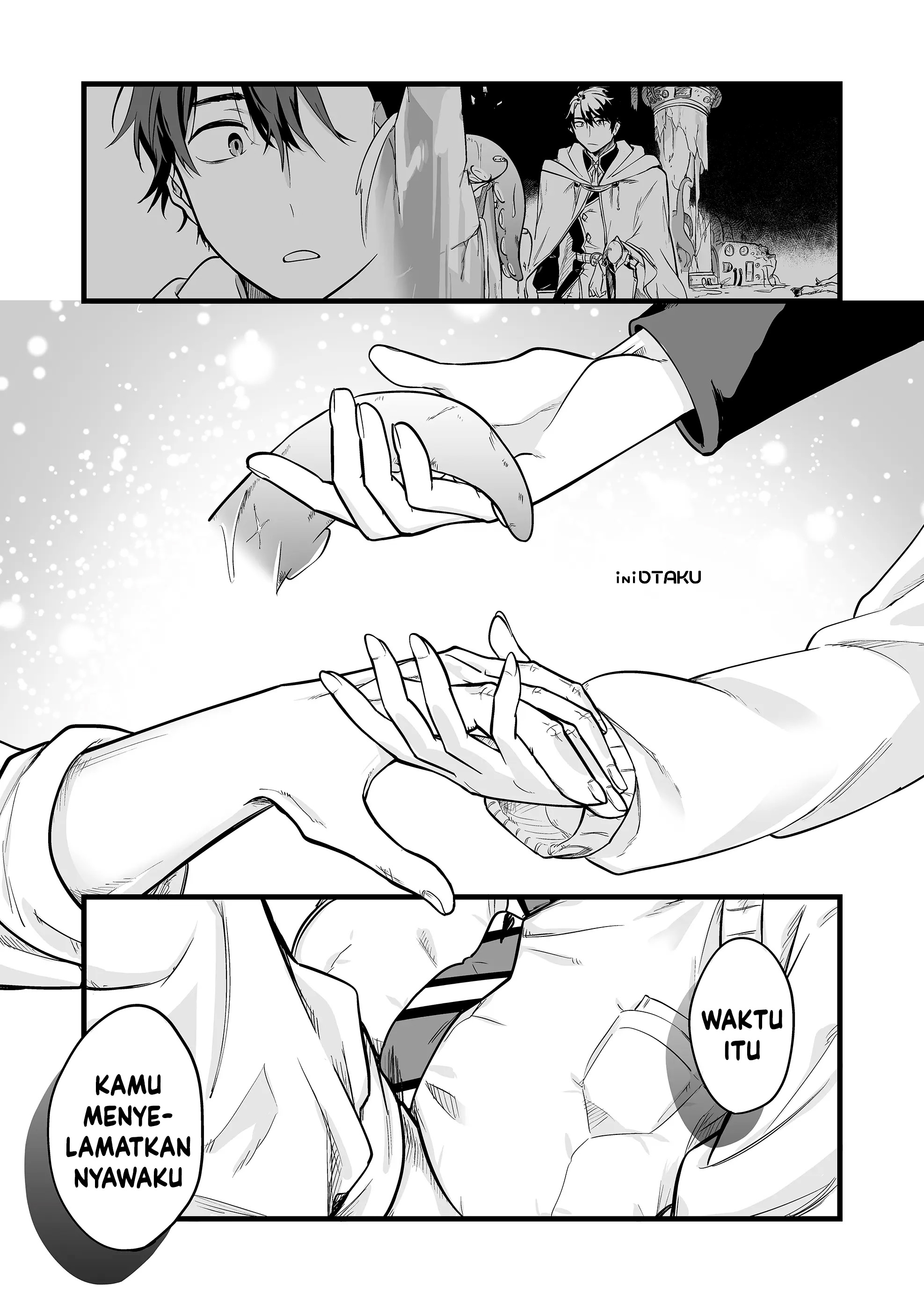 "Ano Toki Tasukete Itadaita Monster Musume desu." Isekai Ossan Kyoushi Totsuzen no Moteki ni Konwaku suru Ch. 1 - Lama tidak bertemu 第44页