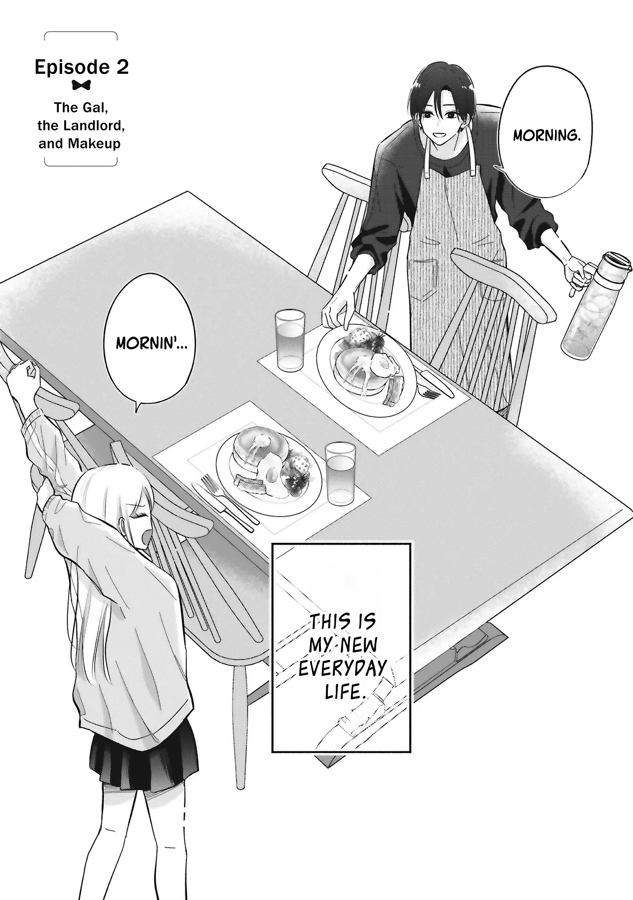 Gal to Oyasan The Gal, the Landlord, and Makeup 第2页