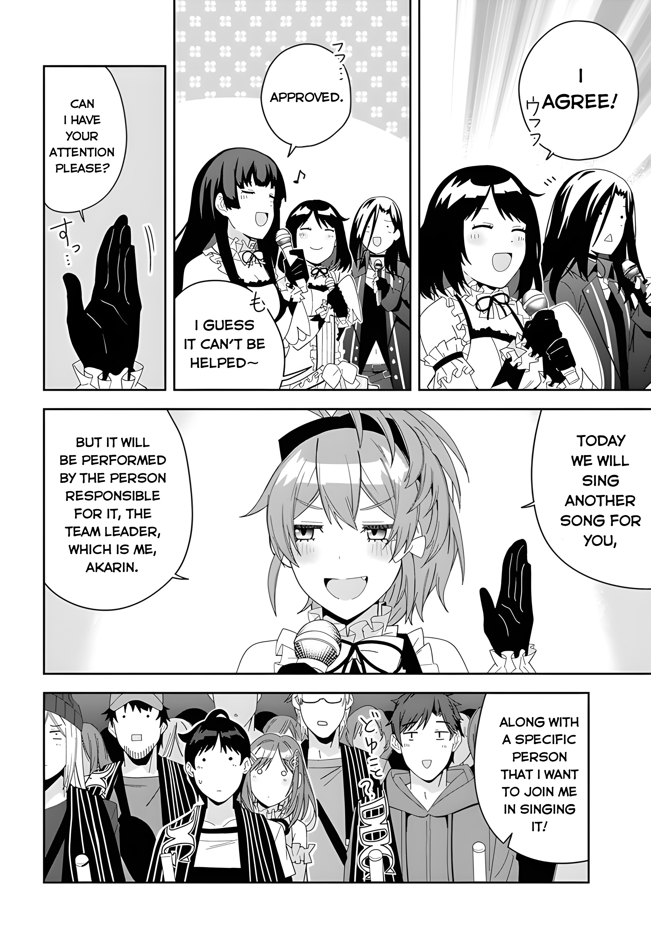 Classmate no Moto Idol ga, Tonikaku Kyodou Fushin nandesu. Your singing voice 第19页
