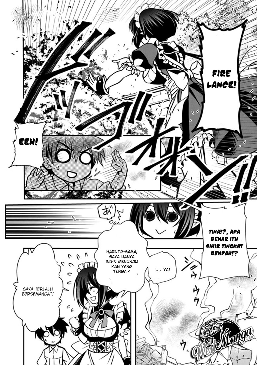 Level 1 no Saikyou Kenja: Noroi de Saikakyuu Mahou shika Tsukaenai kedo, Kami no Kanchigai no Mugen no Maryoku o Te ni Ire Saikyou ni Pelayanku Adalah Cucu Seorang Pahlawan 第19页