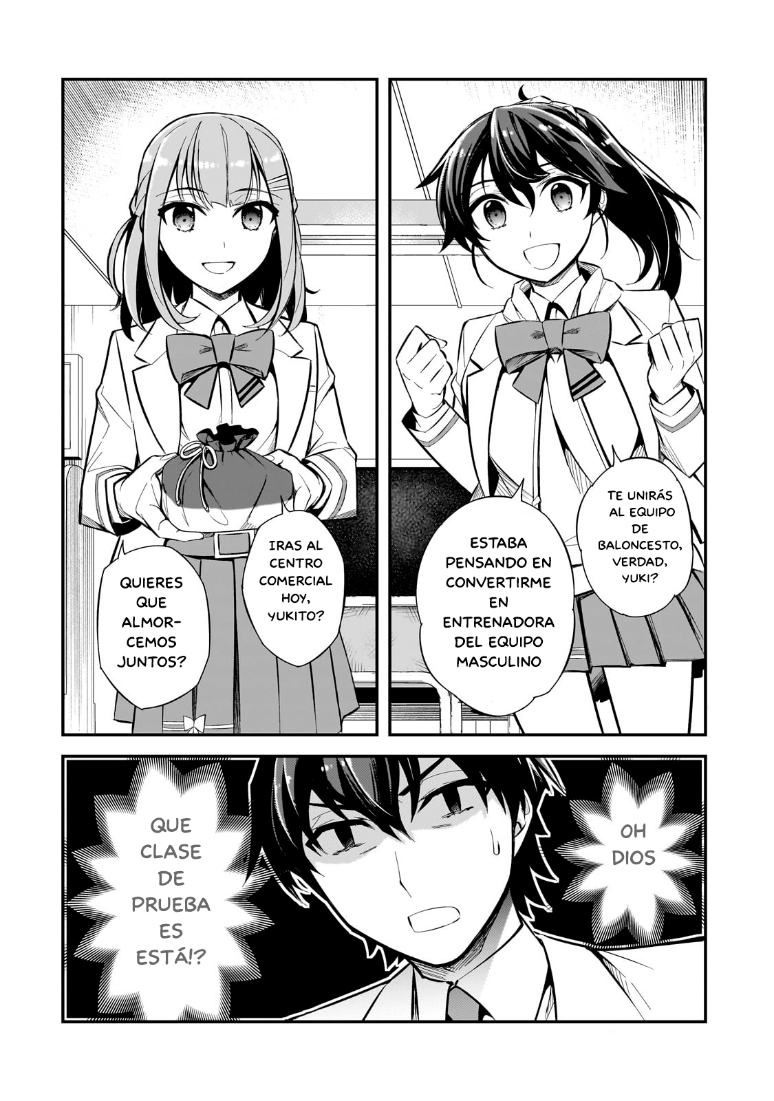 Ore ni Trauma wo Ataeta Joshi-tachi ga Chirachira Mitekuru kedo, Zannen desuga Teokure desu Dejaré la escuela 第38页