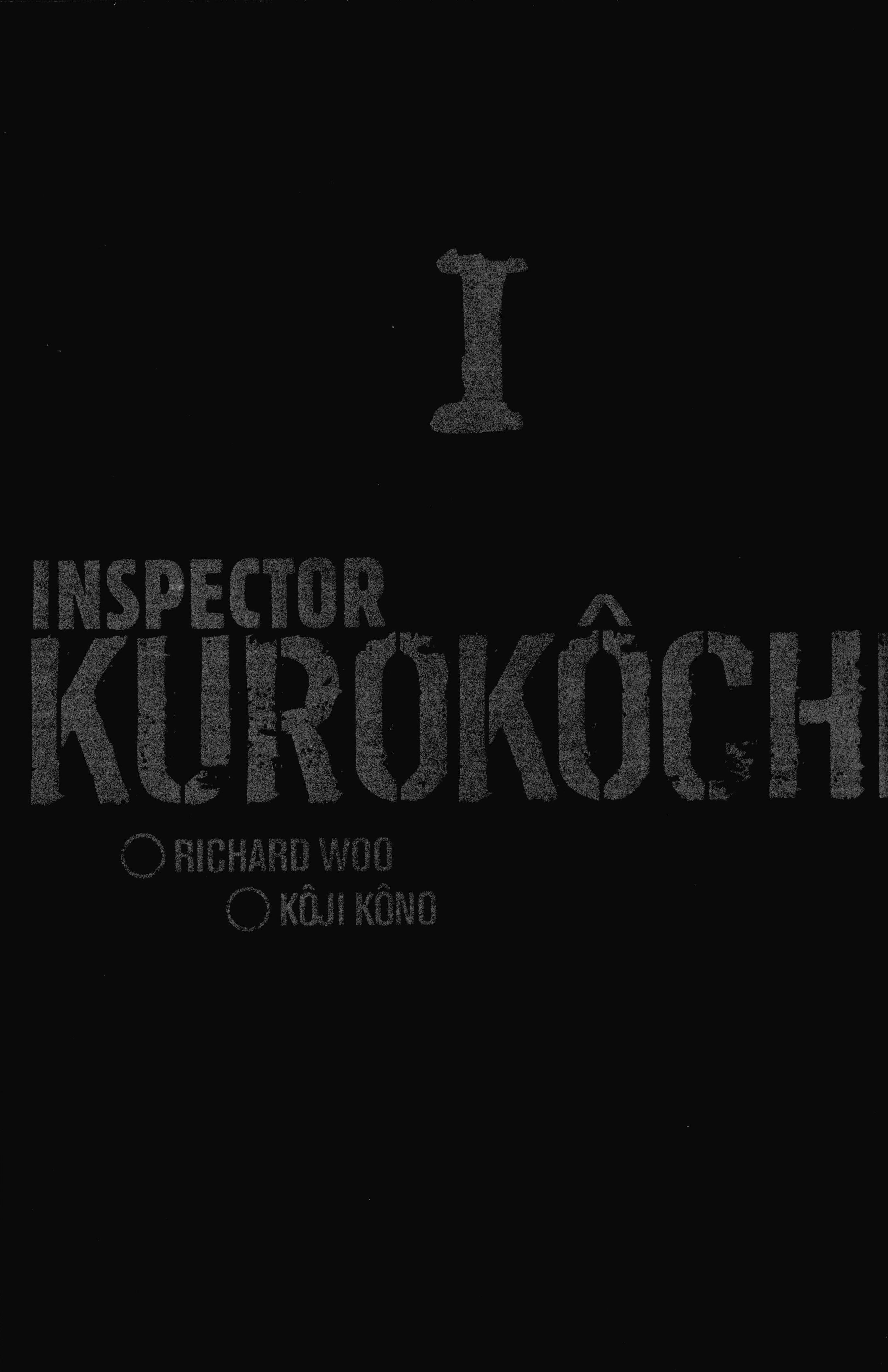 Inspector Kurokochi El hombre negro 第3页