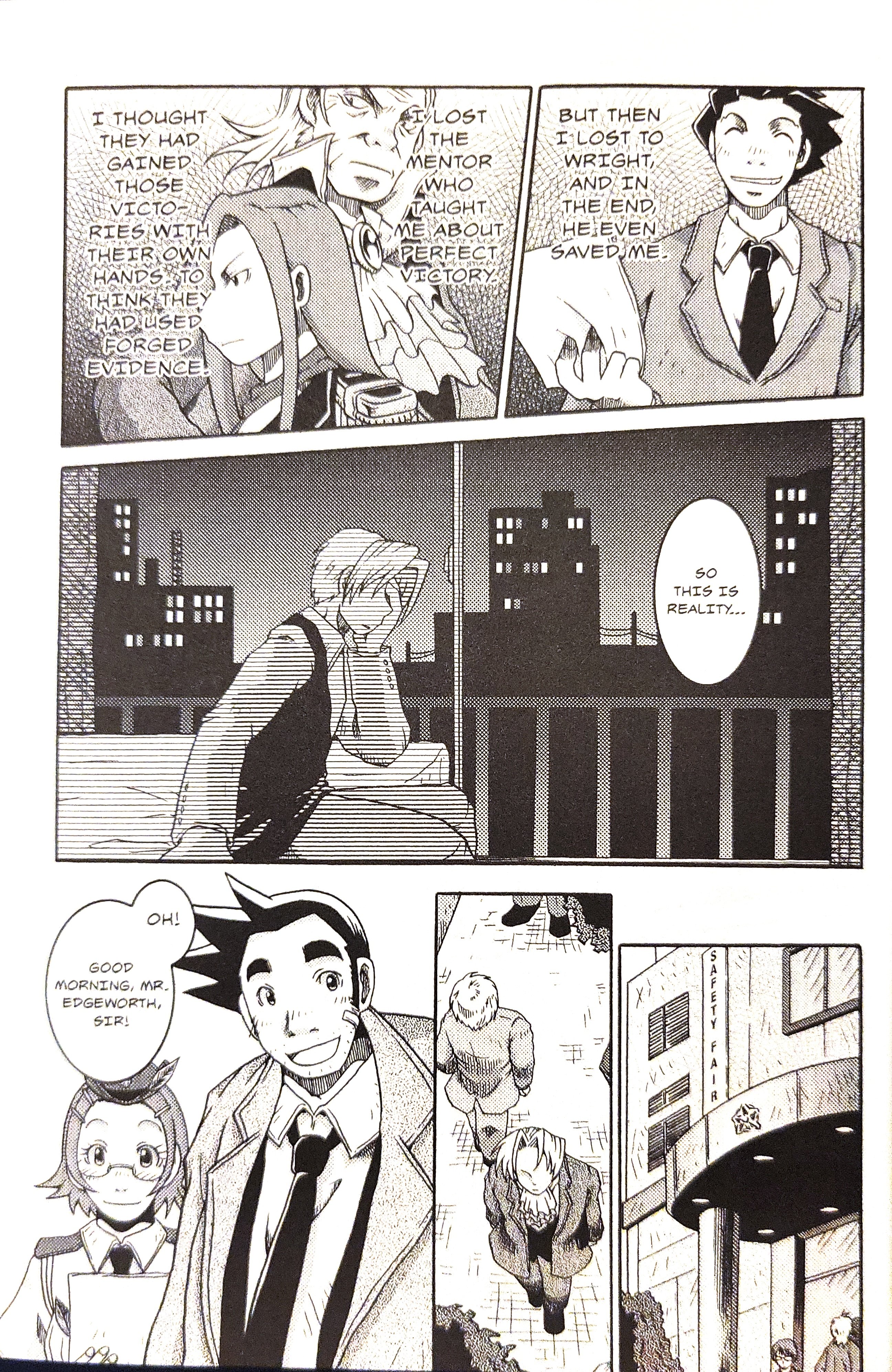 Gyakuten Saiban Official Anthology Comic: Naruhodou-hen Over Again - by Yuukou Yai 第3页