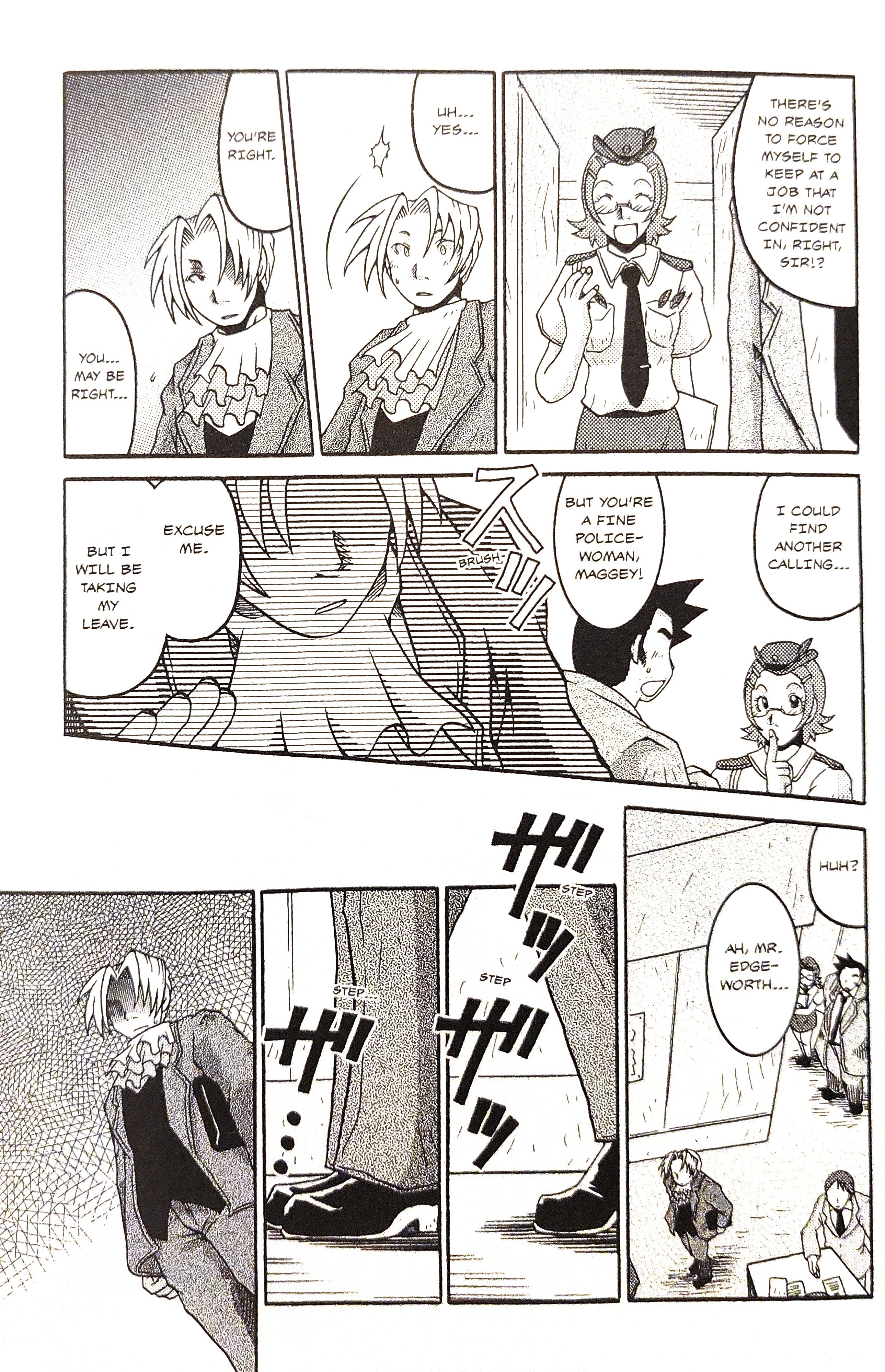 Gyakuten Saiban Official Anthology Comic: Naruhodou-hen Over Again - by Yuukou Yai 第5页
