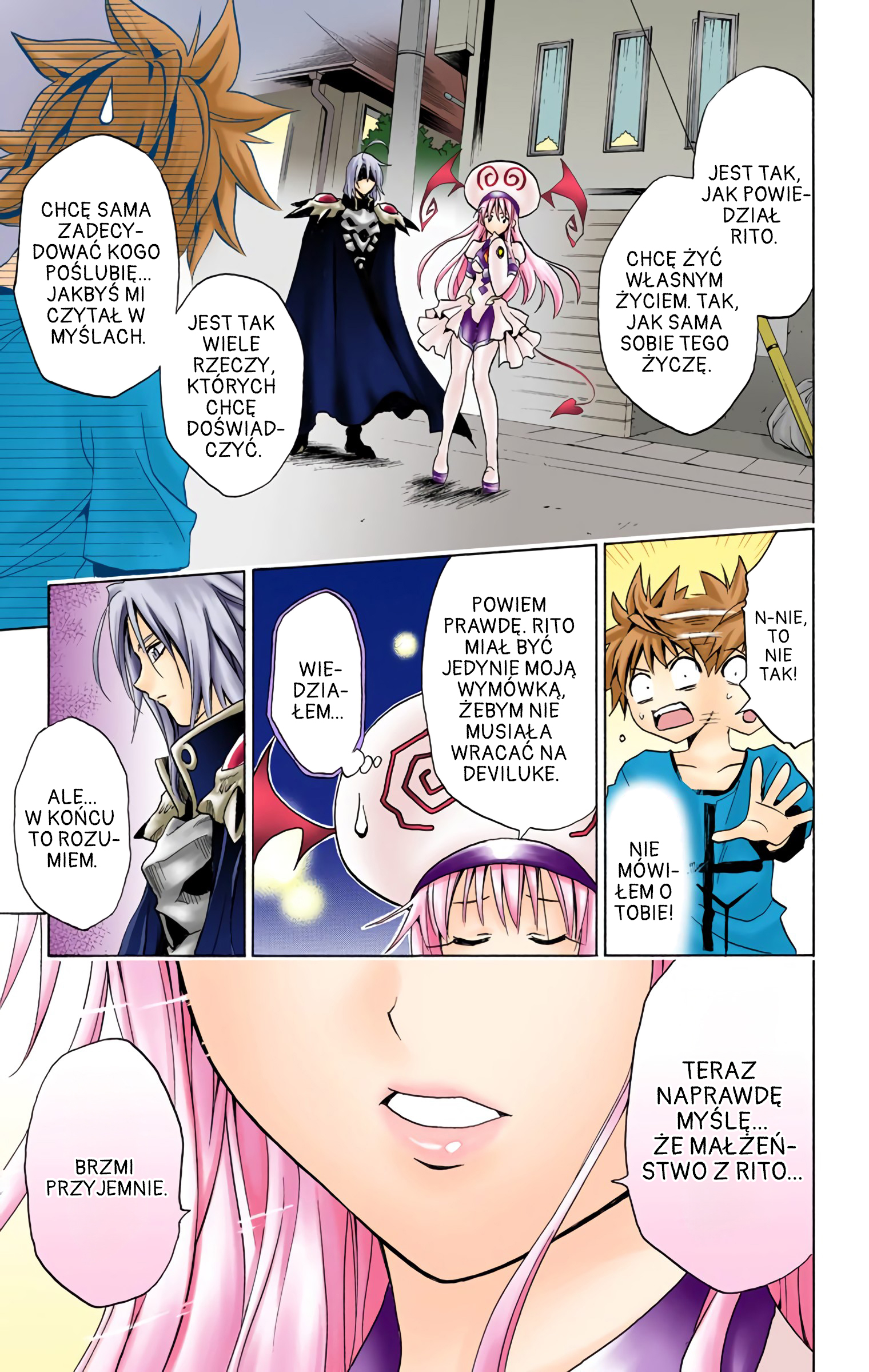 To Love Ru (Official Colored) Posłaniec z Drogi Mlecznej 第21页