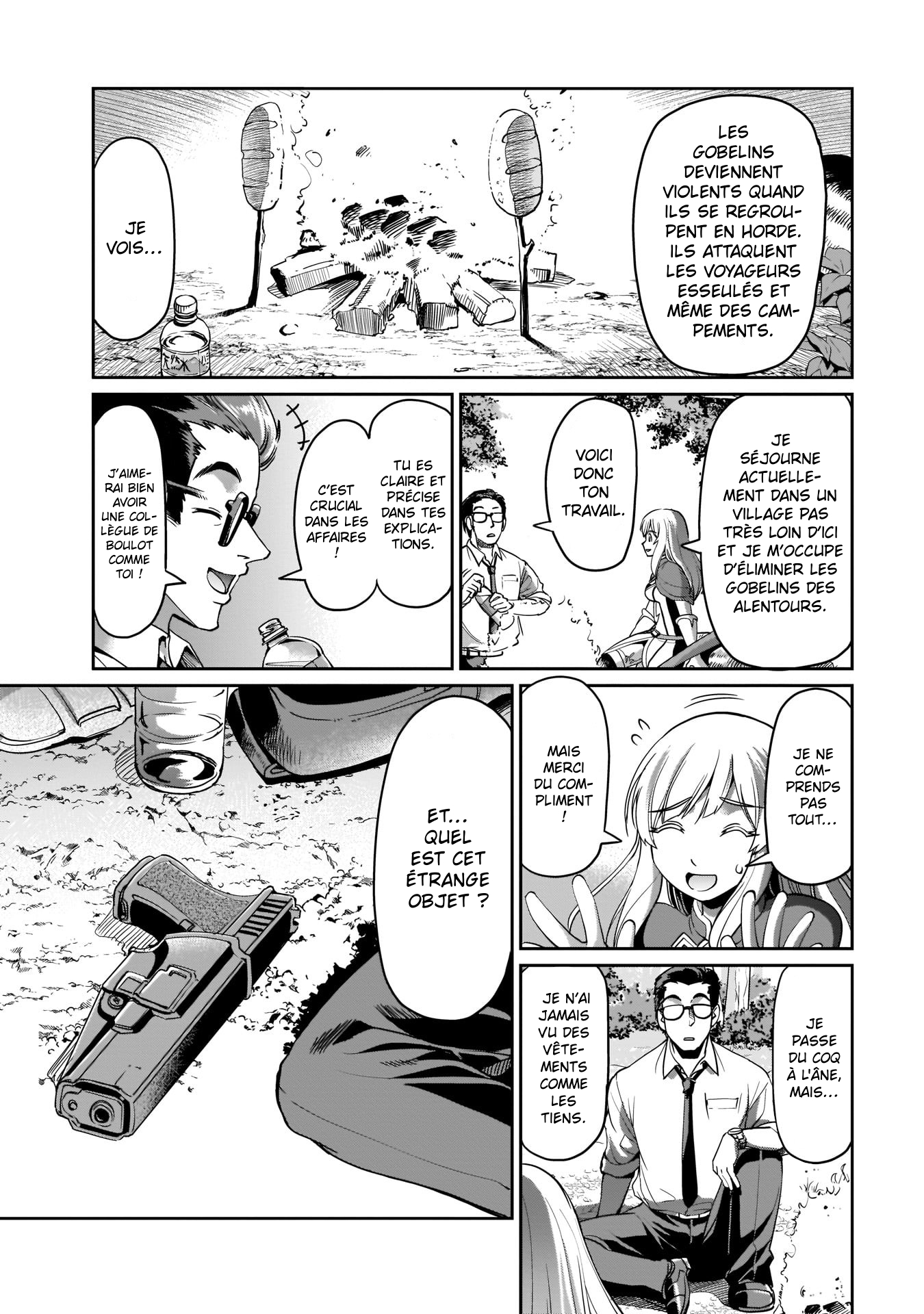 Isekai Shoukan Ojisan no Juu Musou Life: Sabage-zuki Salaryman wa Kaisha Owari ni Isekai e Chokki Suru Dans un autre monde avec un flingue 第12页