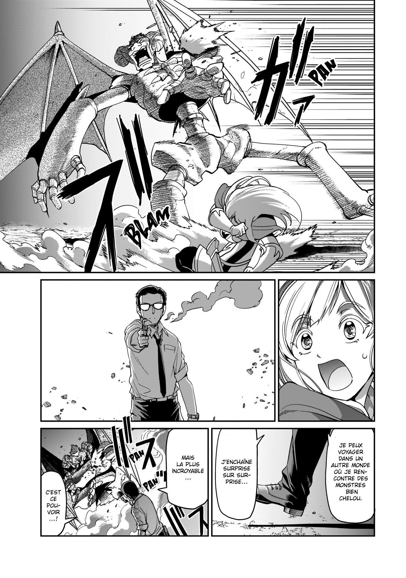 Isekai Shoukan Ojisan no Juu Musou Life: Sabage-zuki Salaryman wa Kaisha Owari ni Isekai e Chokki Suru Dans un autre monde avec un flingue 第20页