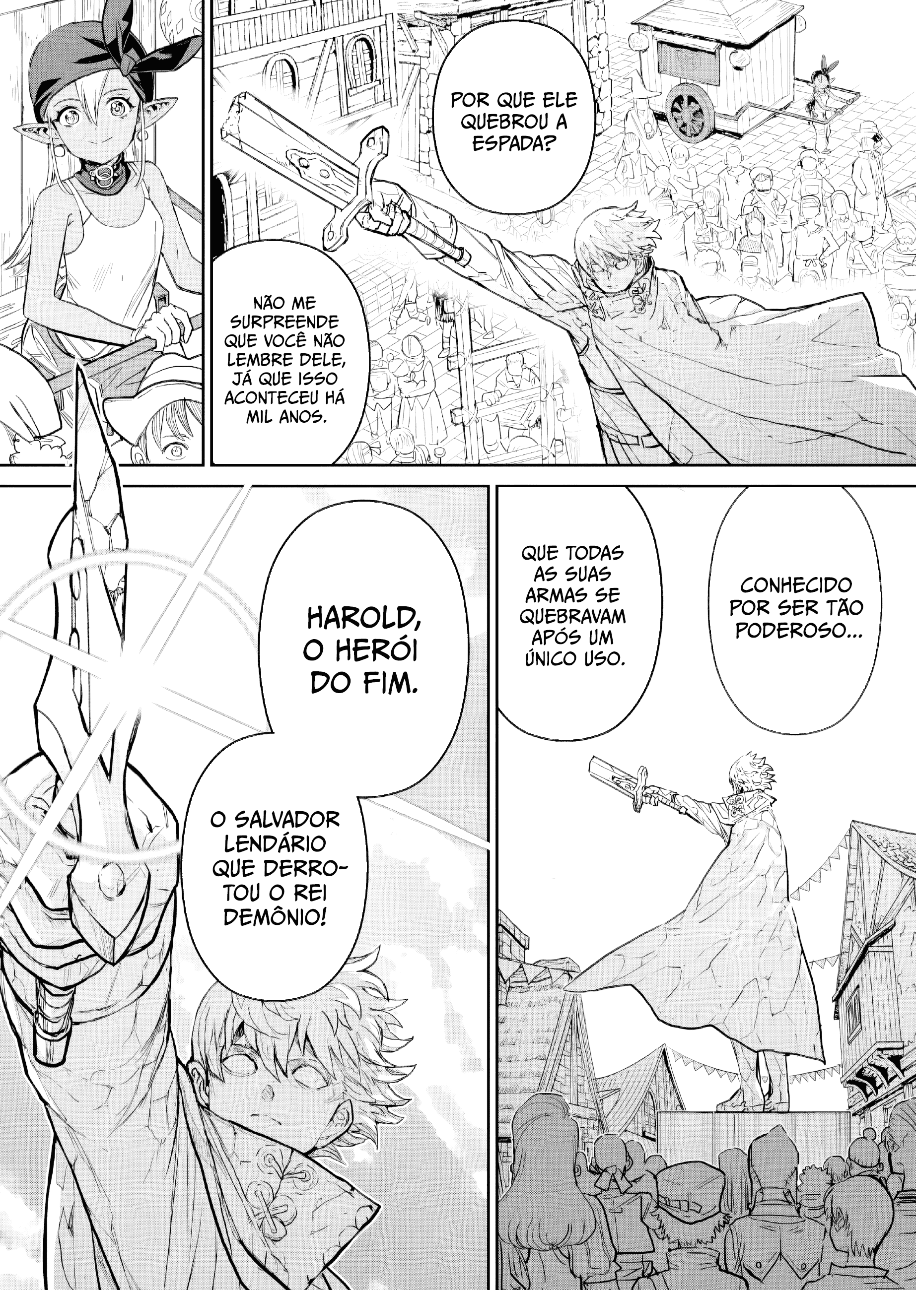 Abandoned: Tsuyosugite Buki ga Kowareru Yuusha to Buki Shokunin no Elf Desnecessário 第11页