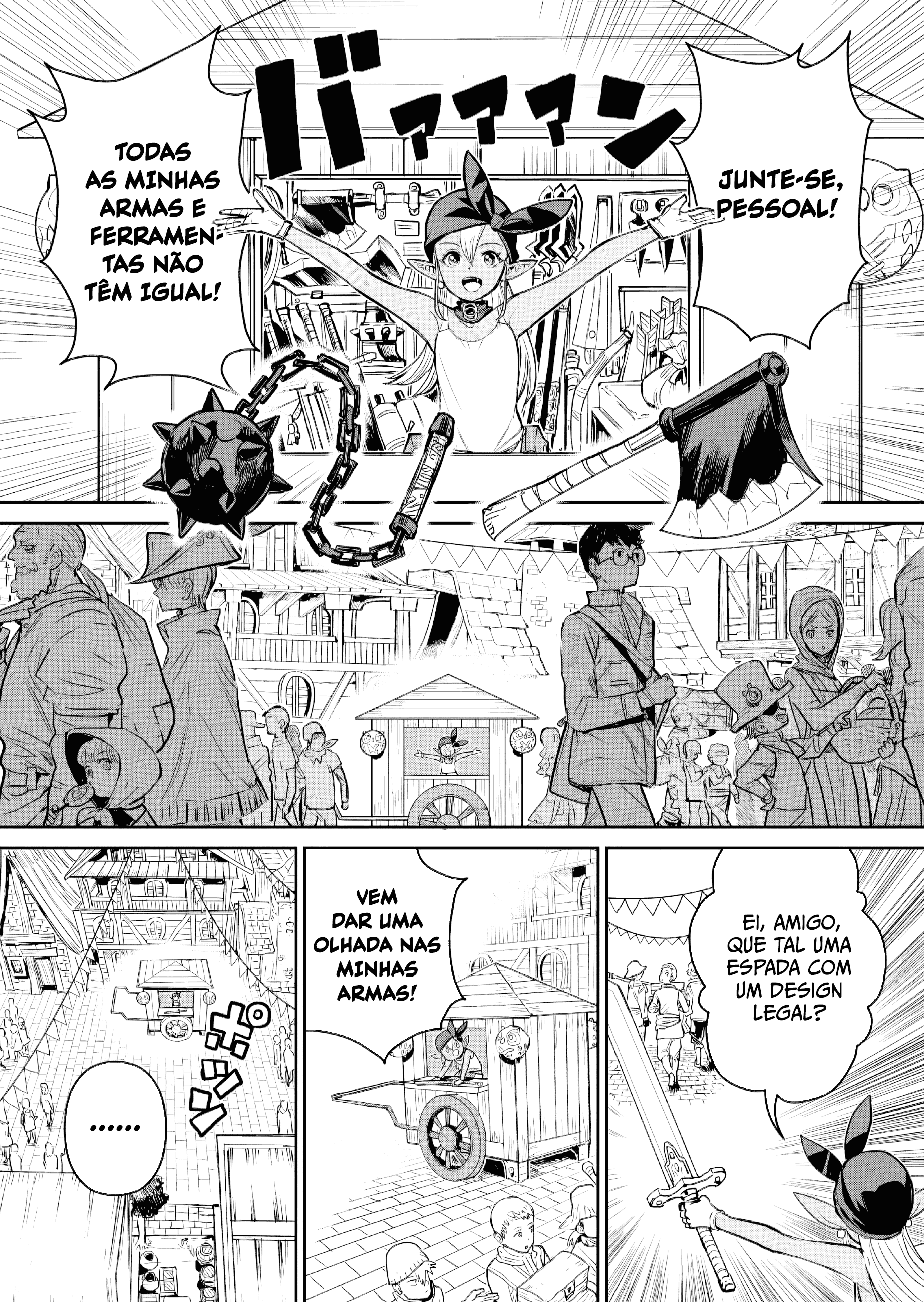 Abandoned: Tsuyosugite Buki ga Kowareru Yuusha to Buki Shokunin no Elf Desnecessário 第13页