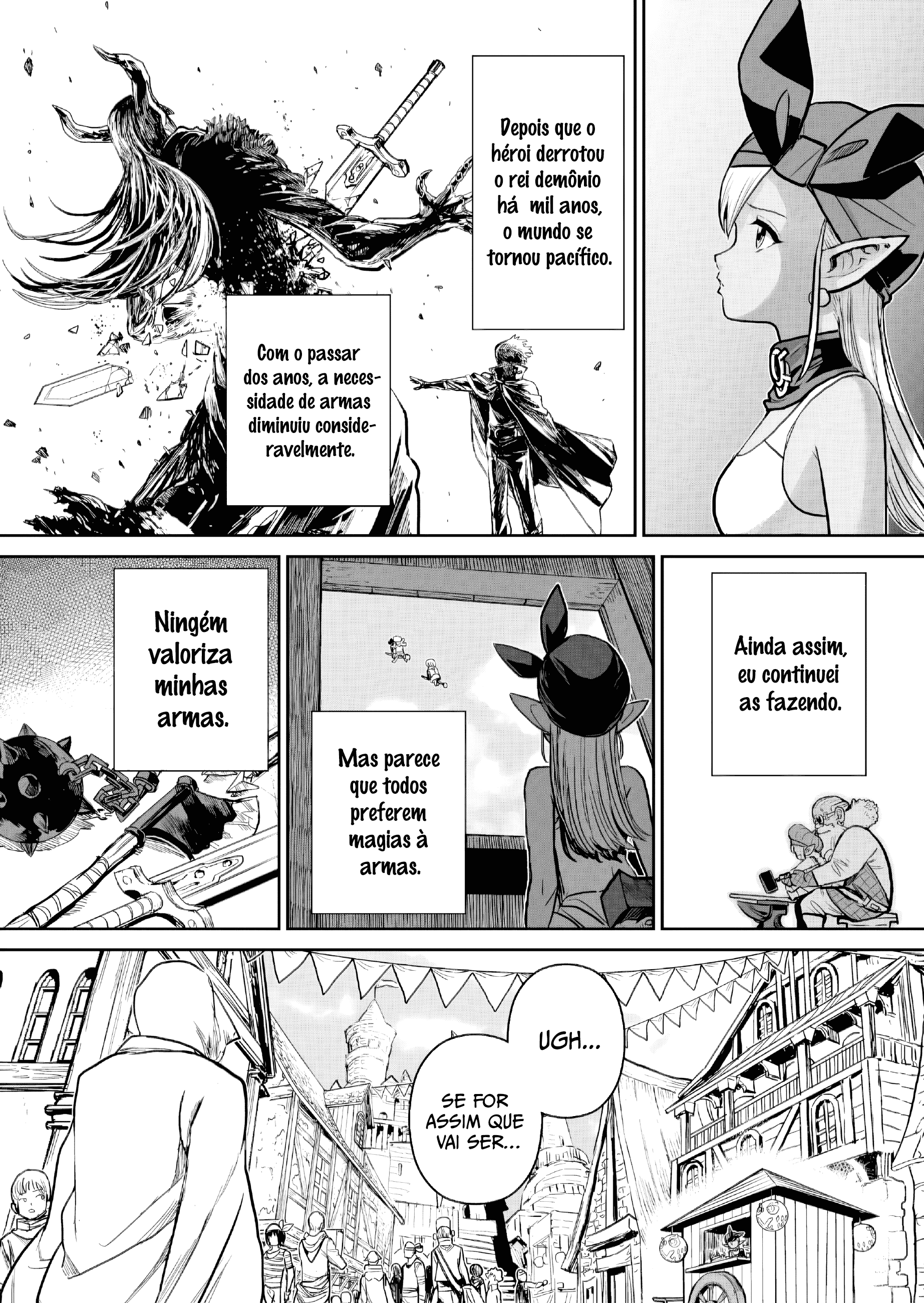 Abandoned: Tsuyosugite Buki ga Kowareru Yuusha to Buki Shokunin no Elf Desnecessário 第16页