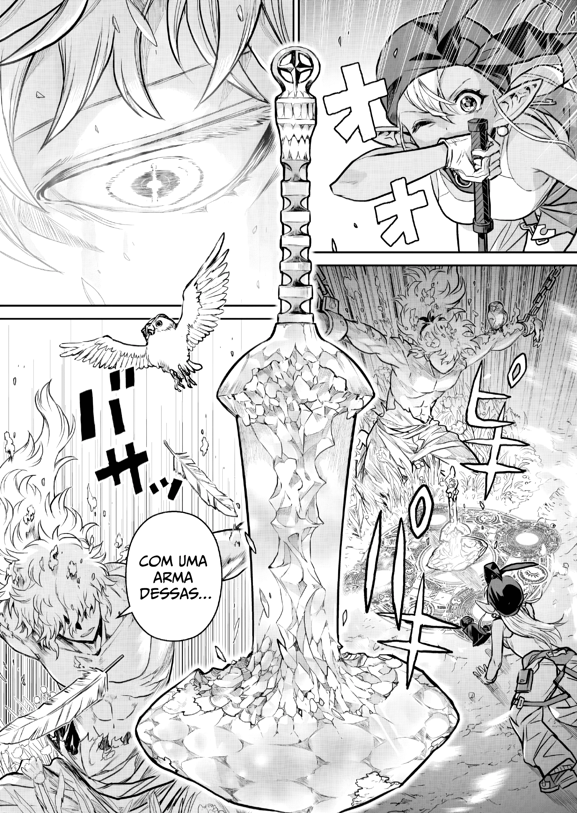 Abandoned: Tsuyosugite Buki ga Kowareru Yuusha to Buki Shokunin no Elf Desnecessário 第34页