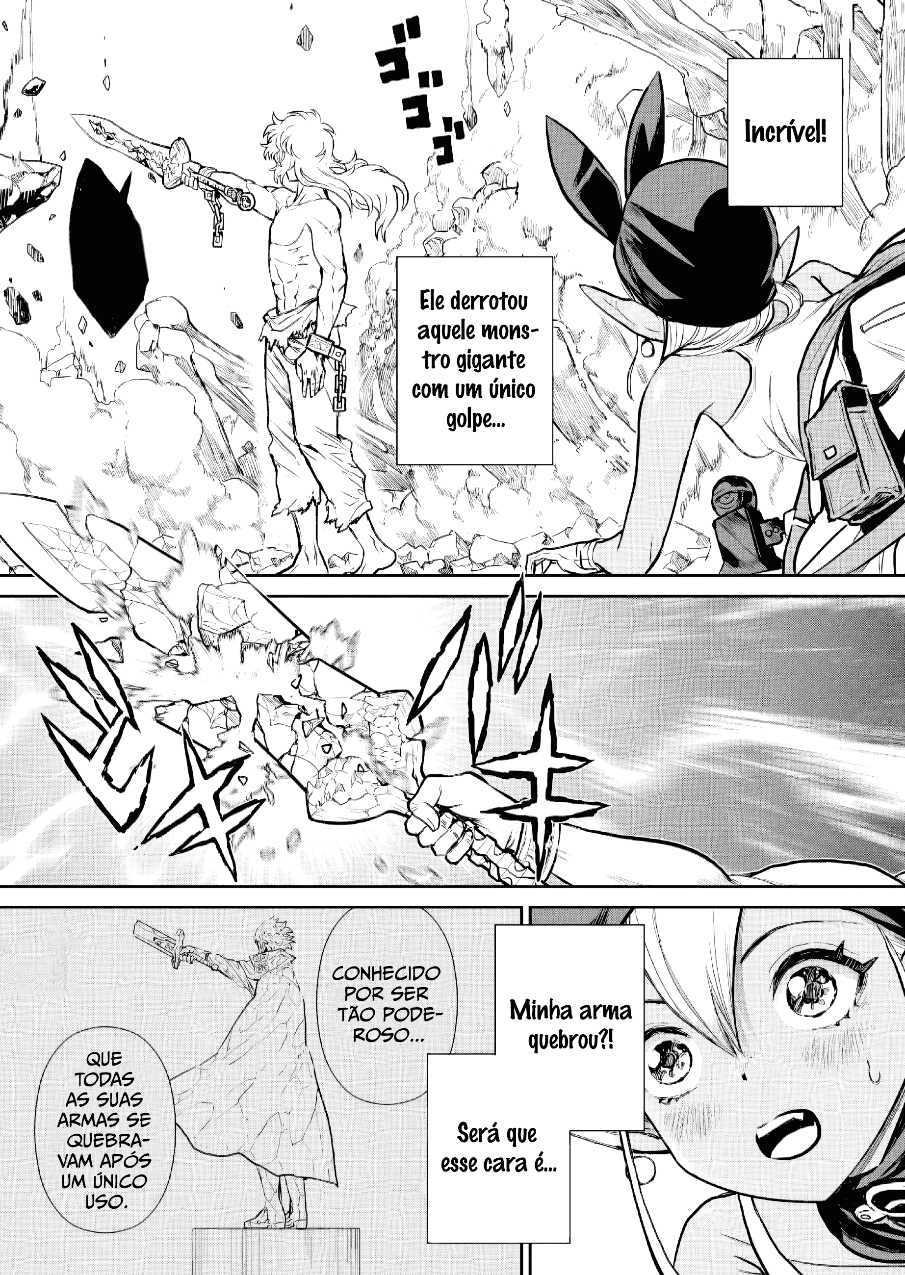 Abandoned: Tsuyosugite Buki ga Kowareru Yuusha to Buki Shokunin no Elf Desnecessário 第46页