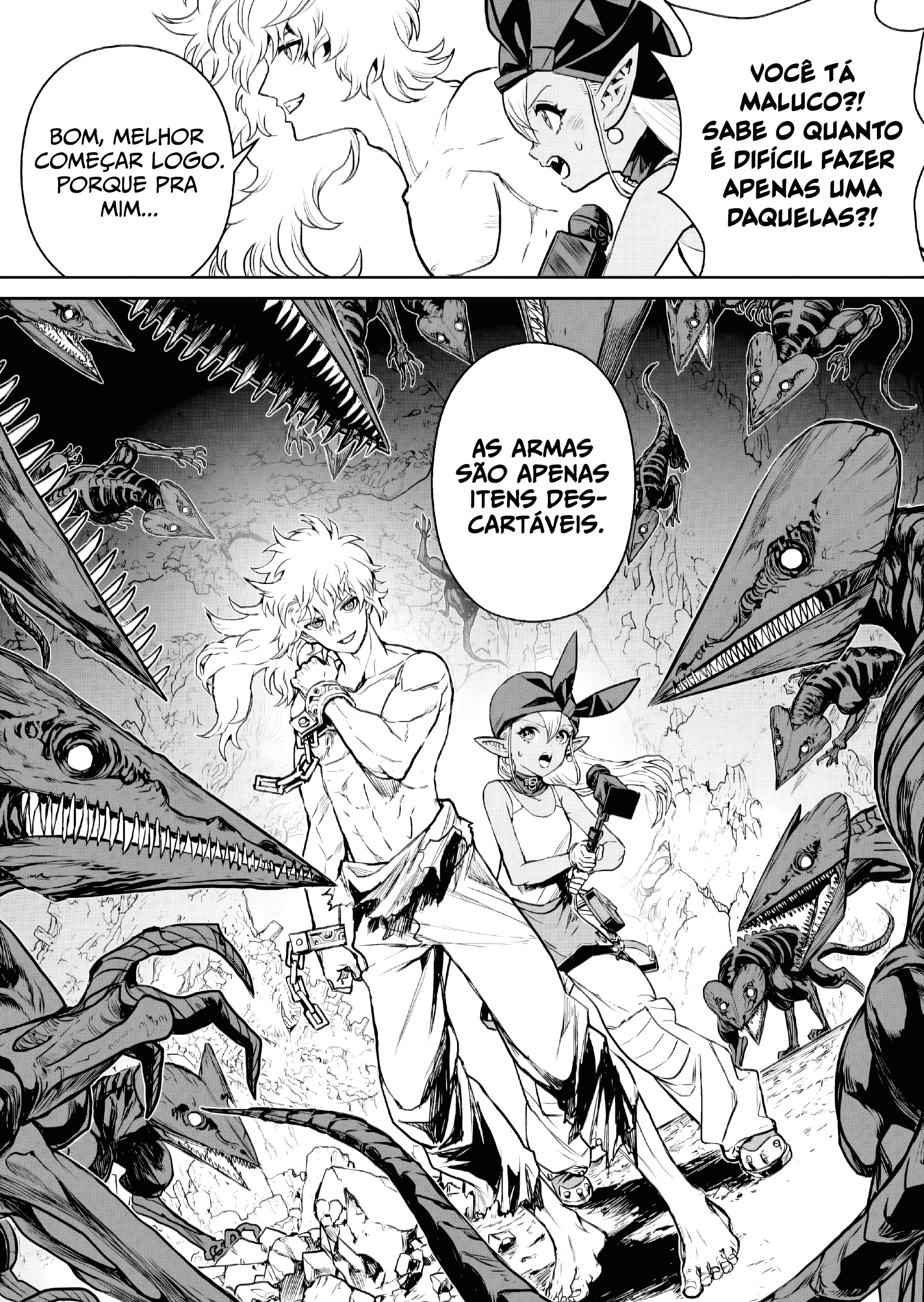 Abandoned: Tsuyosugite Buki ga Kowareru Yuusha to Buki Shokunin no Elf Desnecessário 第51页