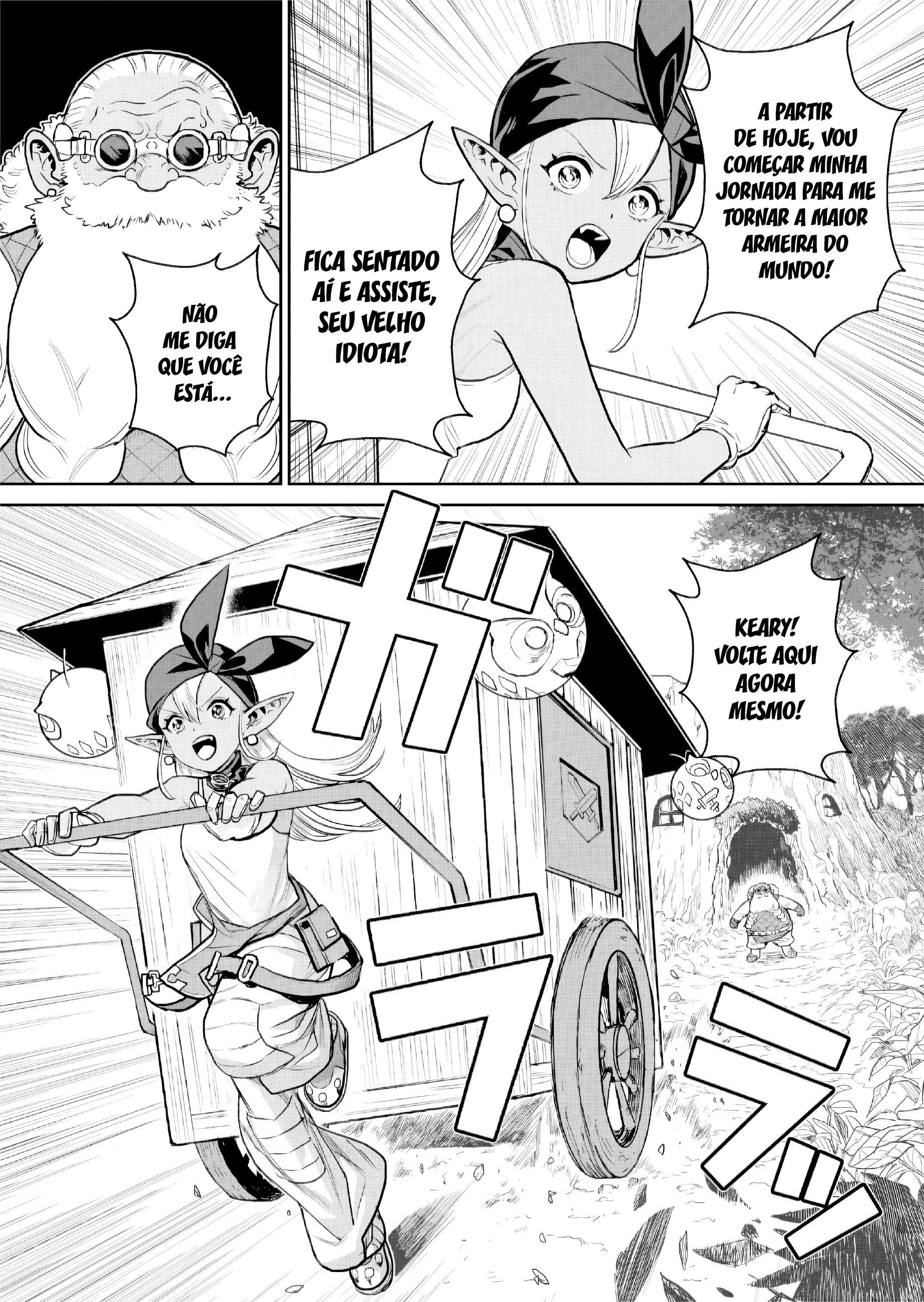 Abandoned: Tsuyosugite Buki ga Kowareru Yuusha to Buki Shokunin no Elf Desnecessário 第9页