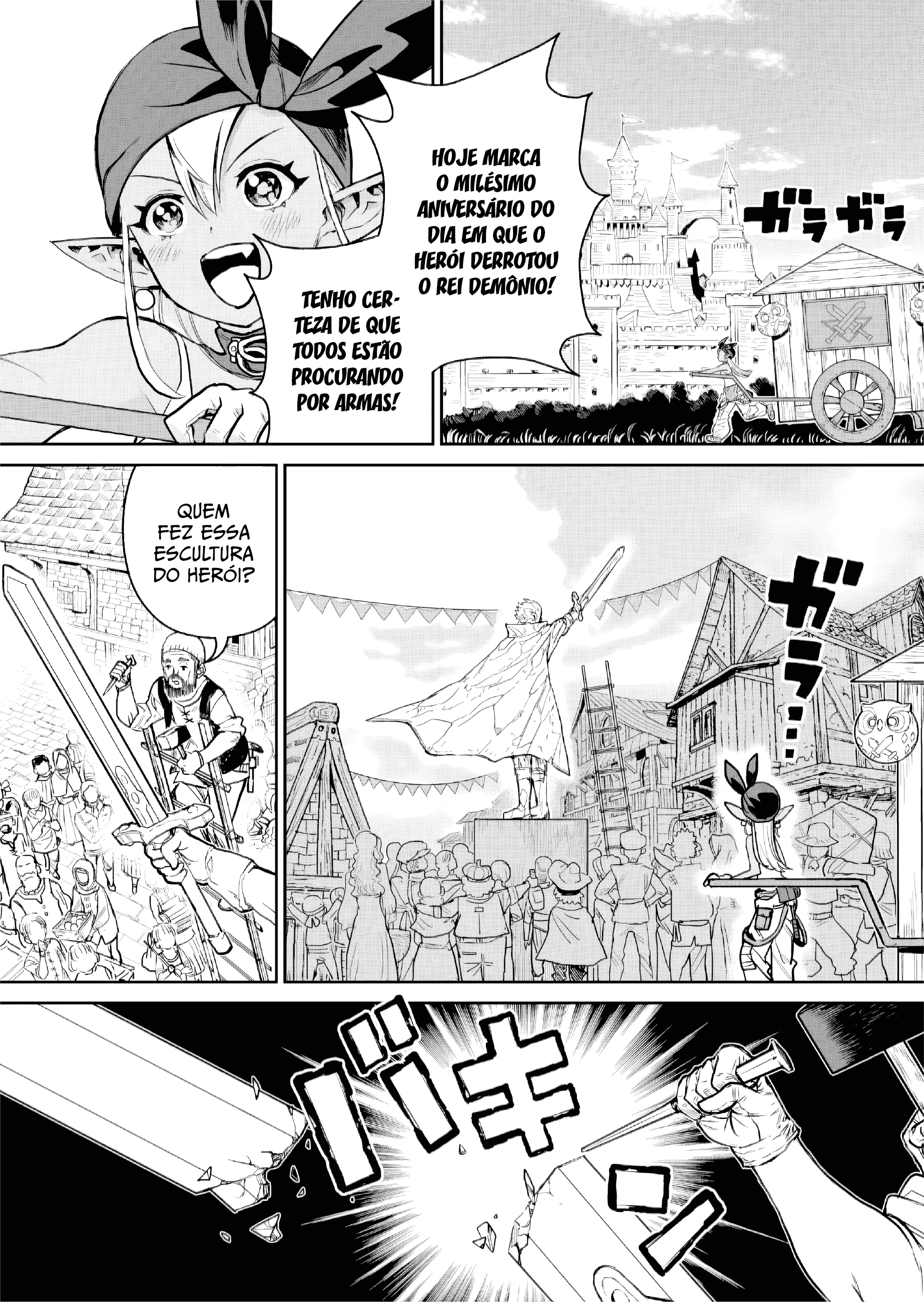 Abandoned: Tsuyosugite Buki ga Kowareru Yuusha to Buki Shokunin no Elf Desnecessário 第10页