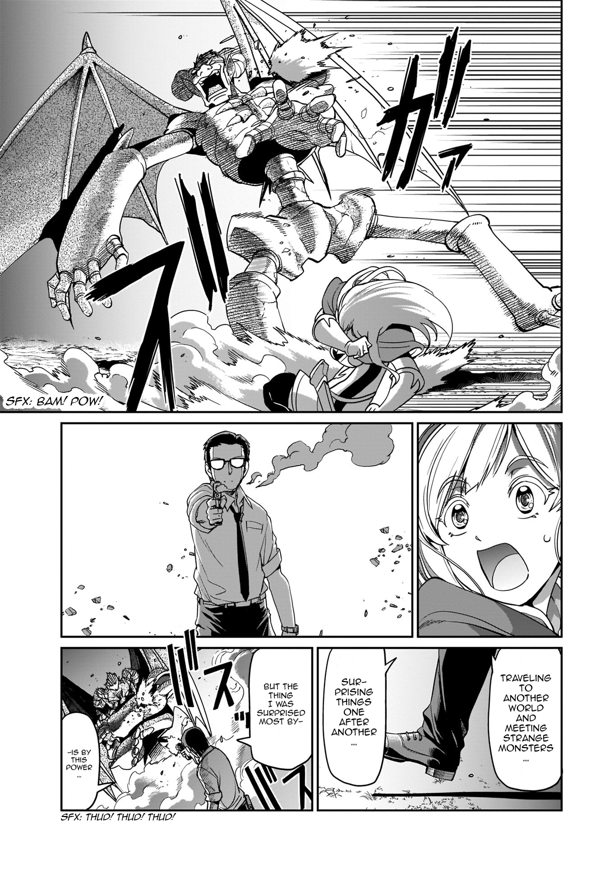 Isekai Shoukan Ojisan no Juu Musou Life: Sabage-zuki Salaryman wa Kaisha Owari ni Isekai e Chokki Suru Another World and Guns 第19页