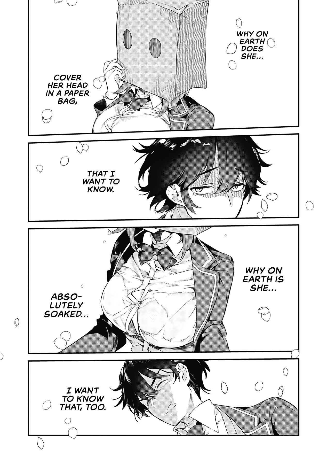 Kamiyama-san no Kamibukuro no Naka ni wa Chance Encounter 1, The Girl in a Paper Bag 第4页