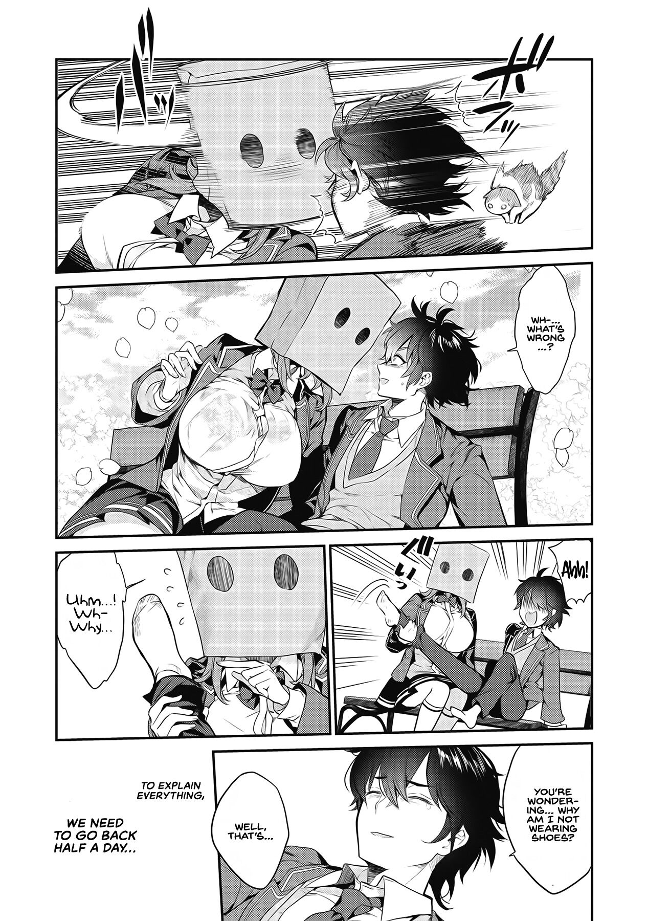 Kamiyama-san no Kamibukuro no Naka ni wa Chance Encounter 1, The Girl in a Paper Bag 第5页