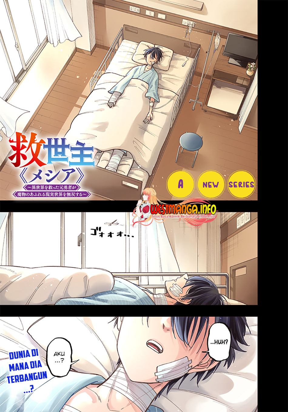 Kyuuseishu «Messiah» ~Isekai wo Sukutta Motoyuusha ga Mamono no Afureru Genjitsu Sekai wo Musou Suru~ Vol. 1 Ch. 1 第3页