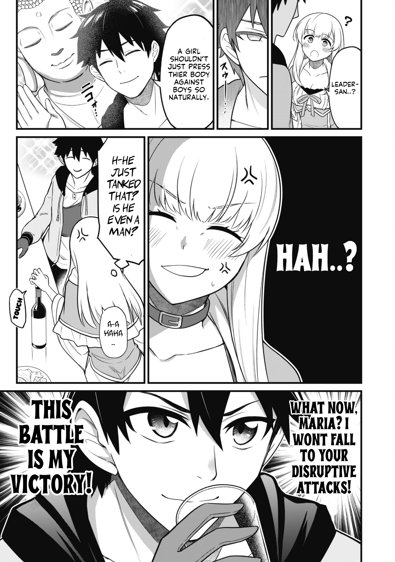 Saikin Haitta Shiro Madoushi ga Party Crusher de, Ore no Isekai Boukensha Seikatsu ga Houkai no Kiki na Ken ni Tsuite Love Hotel with a Party Crusher 第9页