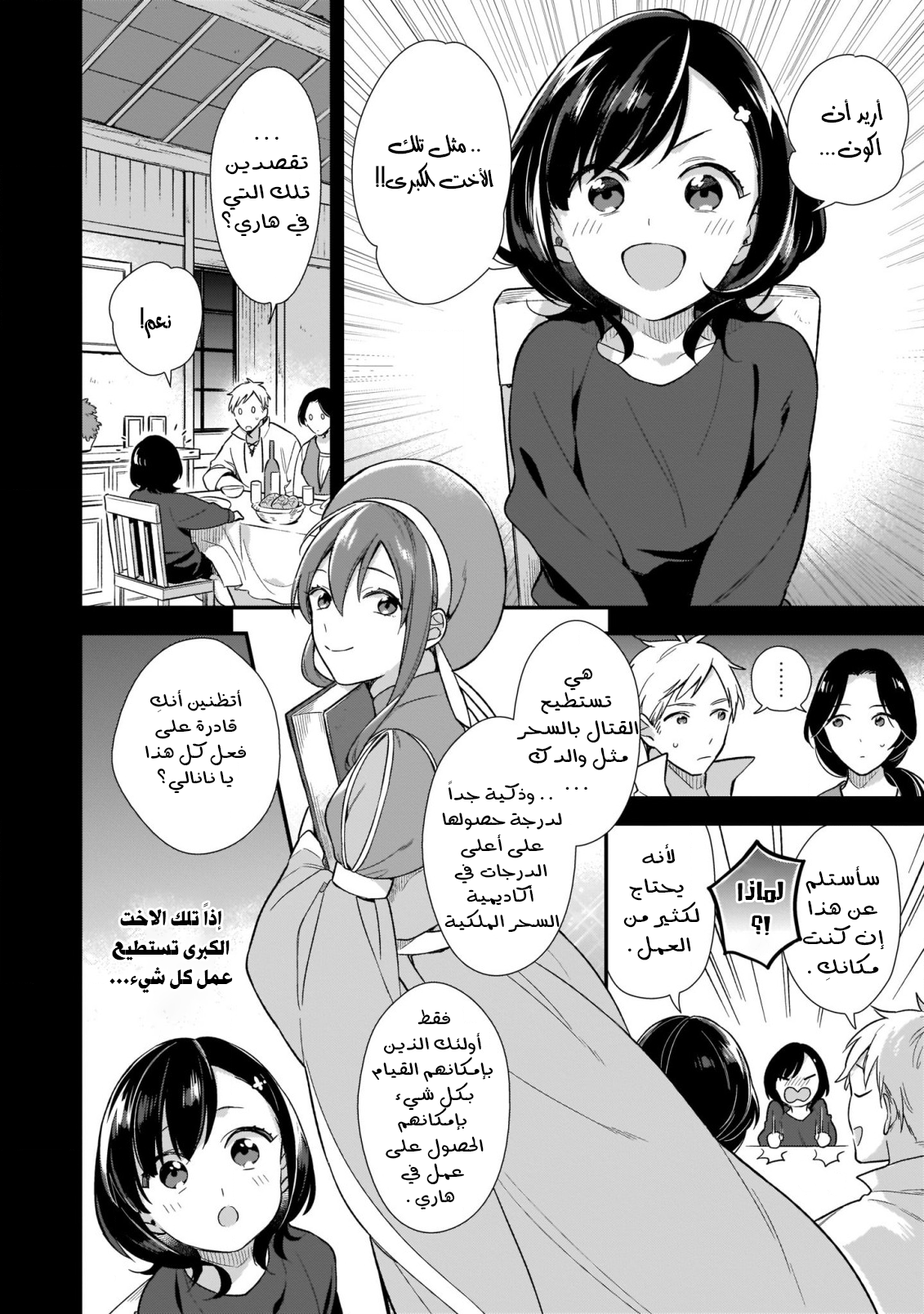 Mahou Sekai no Uketsukejou ni Naritai desu! المقدمة 第17页