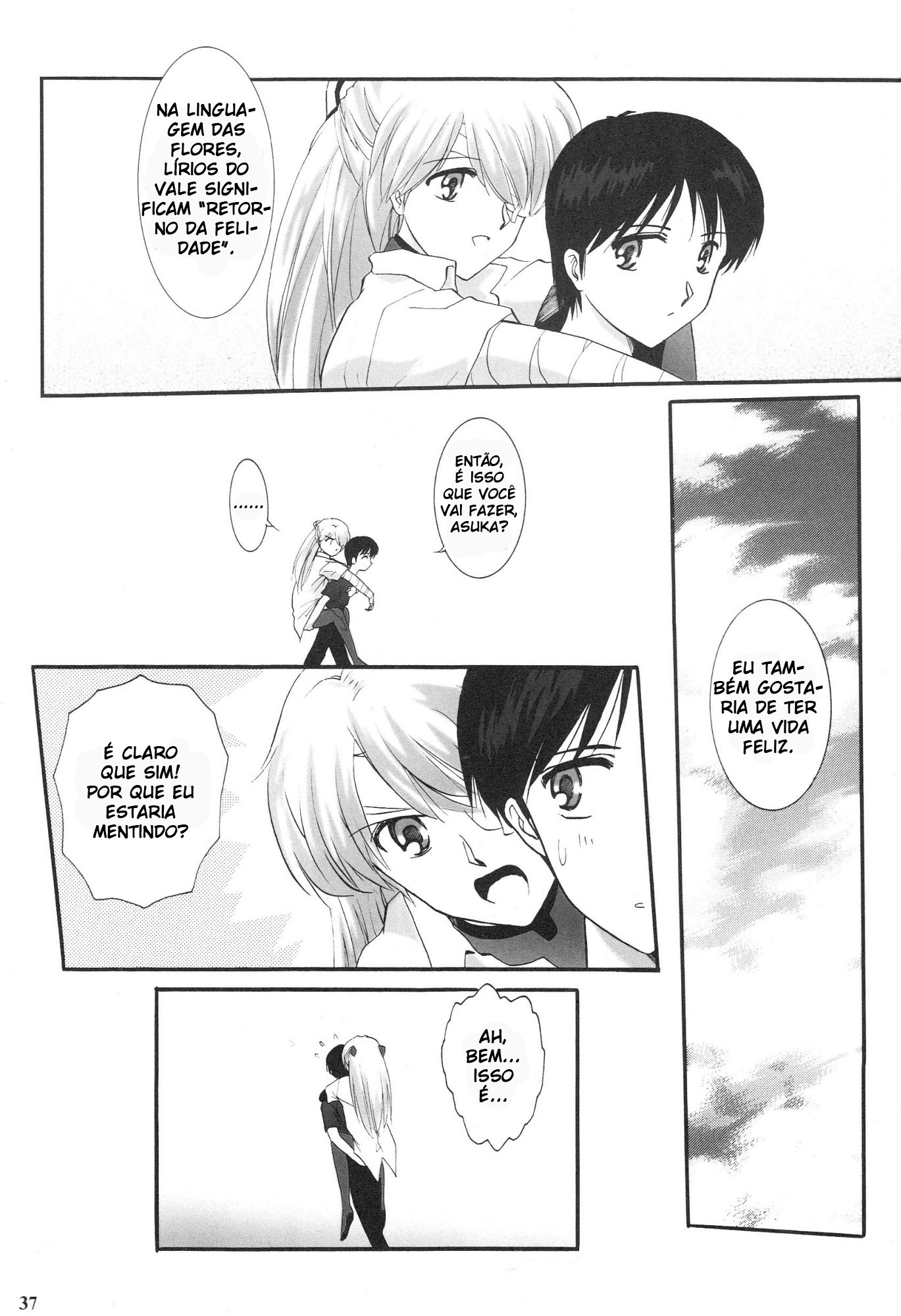 Shin Seiki Evangelion - Epilogue of Evangelion (Doujinshi) O retorno da felicidade 第4页