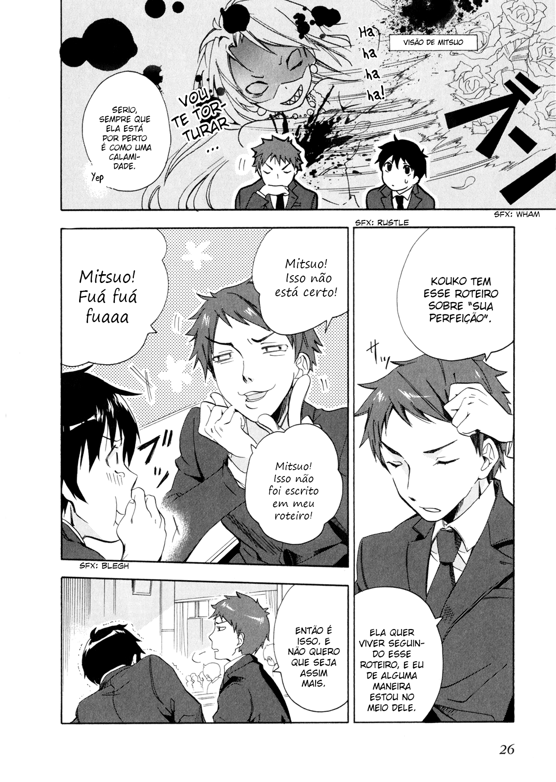 Golden Time Na mão do destino, Rosas 第28页